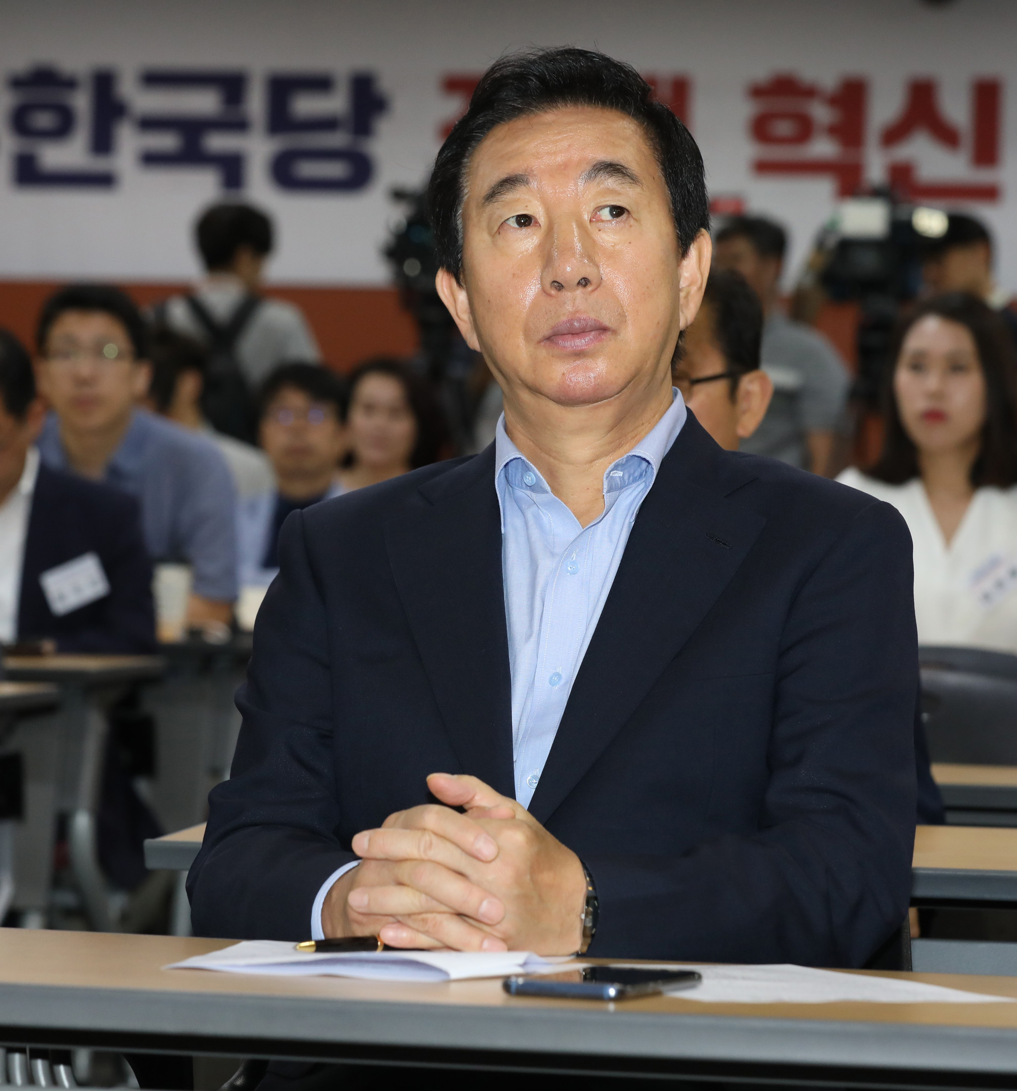 정치;자유한국당정책혁신워크숍;김성태원내대표