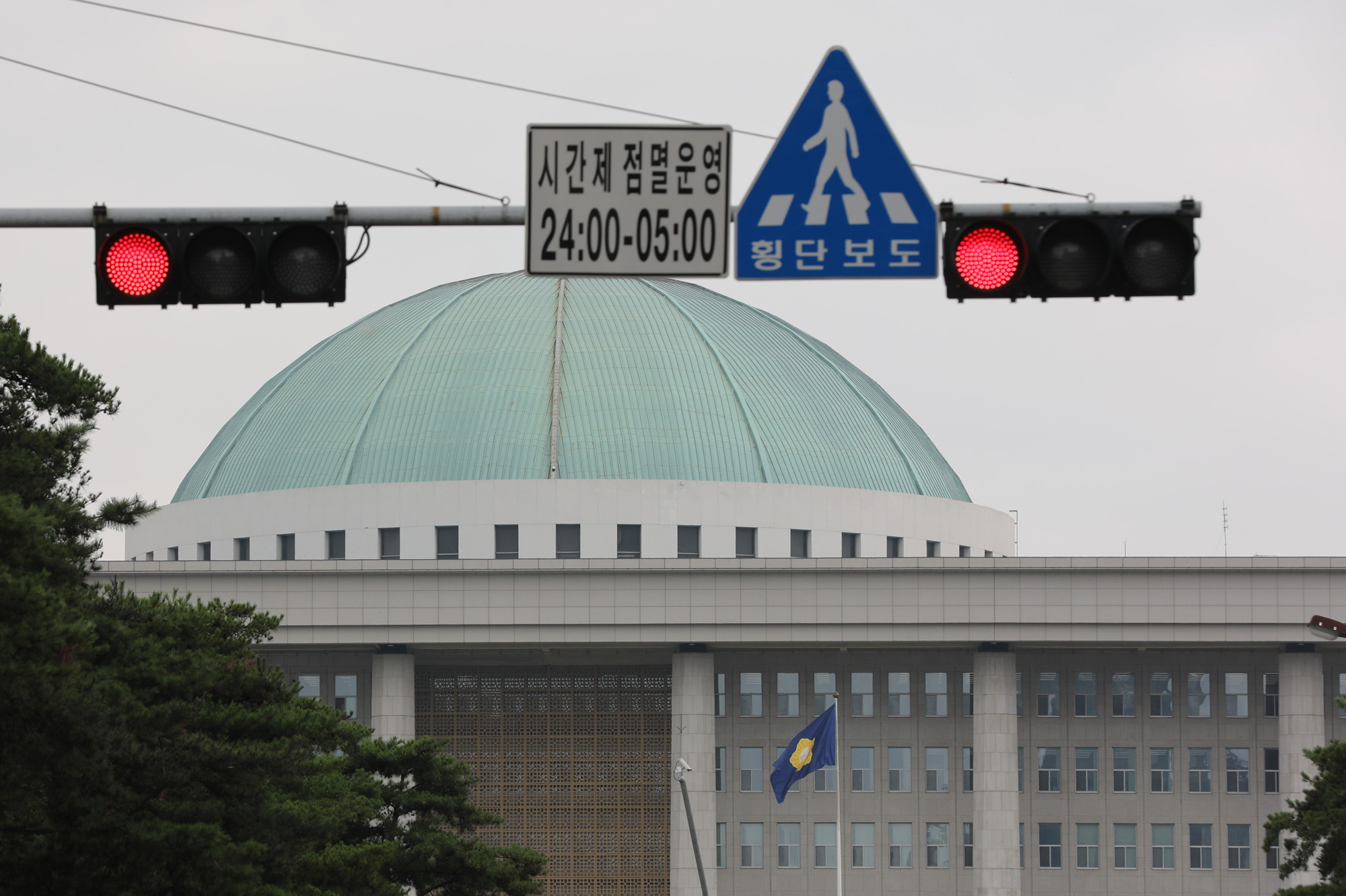 정치국회;국회의사당;국회신호등