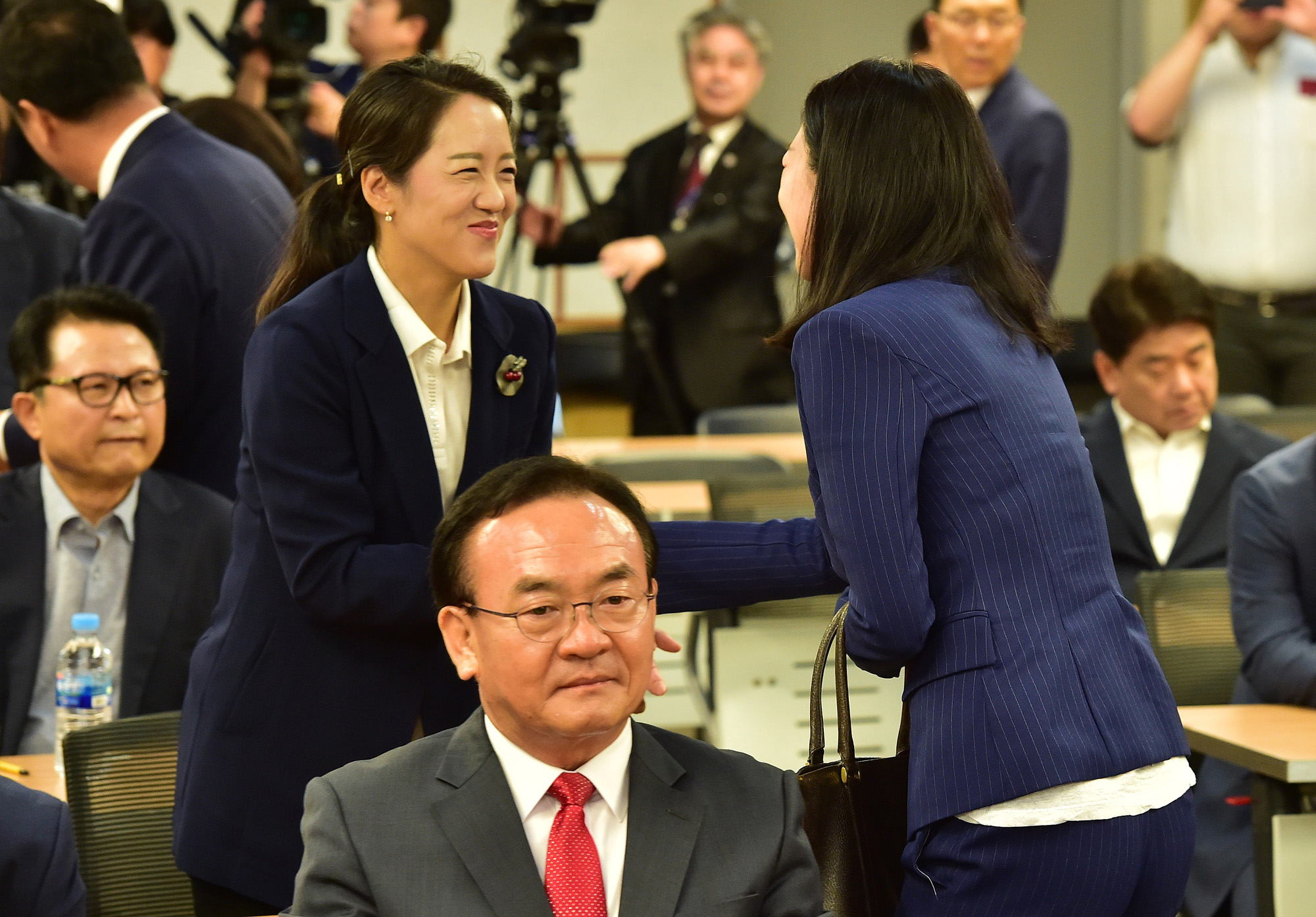 정치국회;자유한국당원외당협위원장;김성태당권한대행