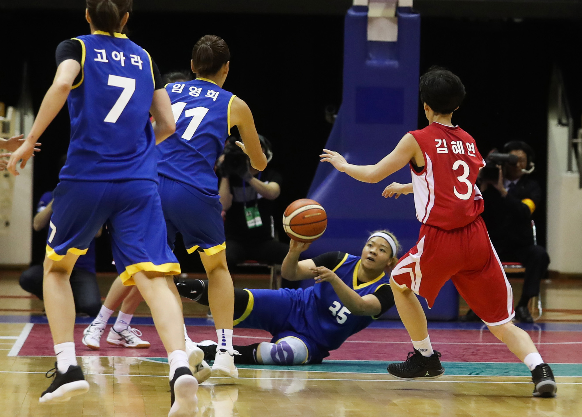 정치;스포츠;남북;북한;농구;평양