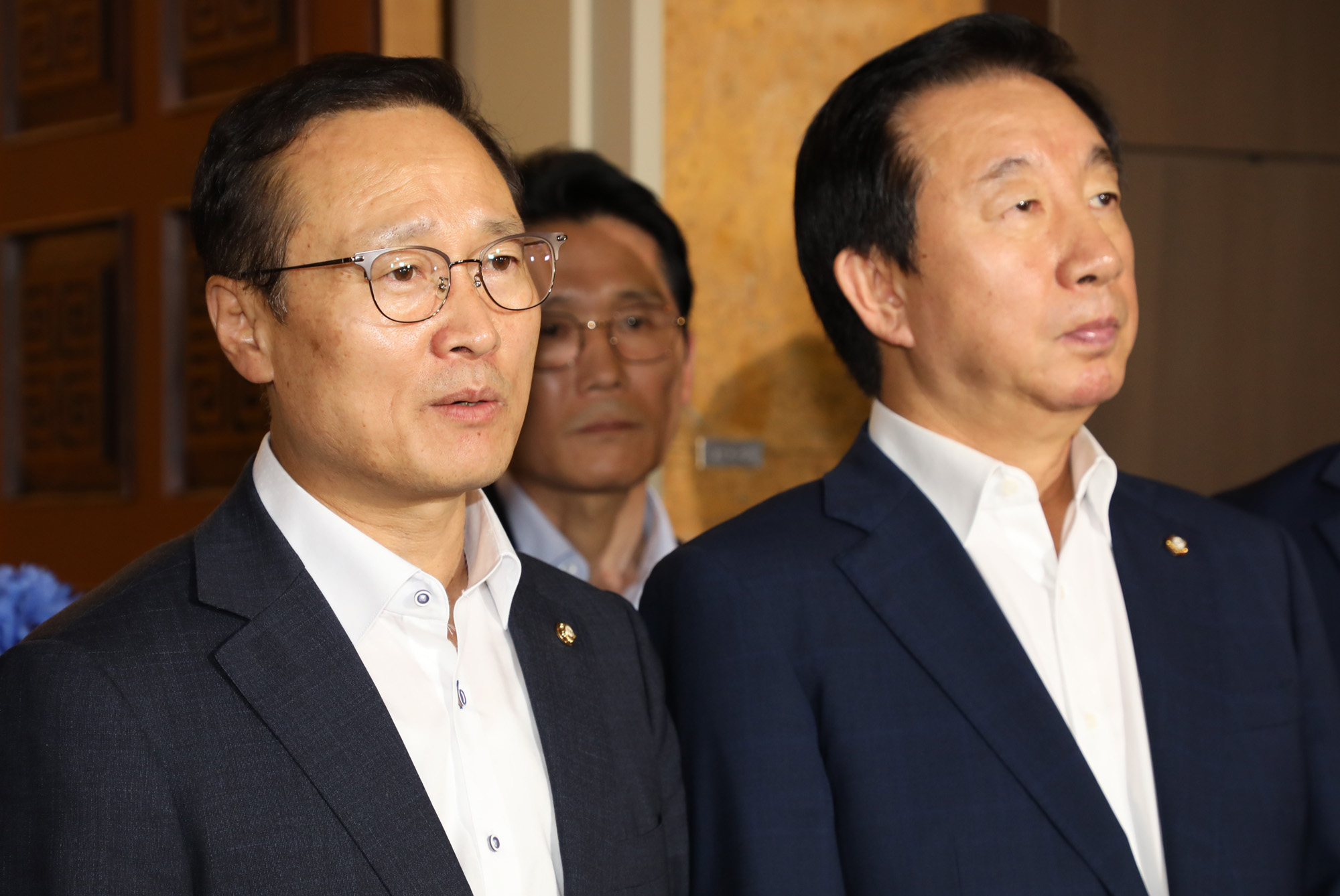 정치국회;여야원내대표;교섭단체회동;7월국회일정합의