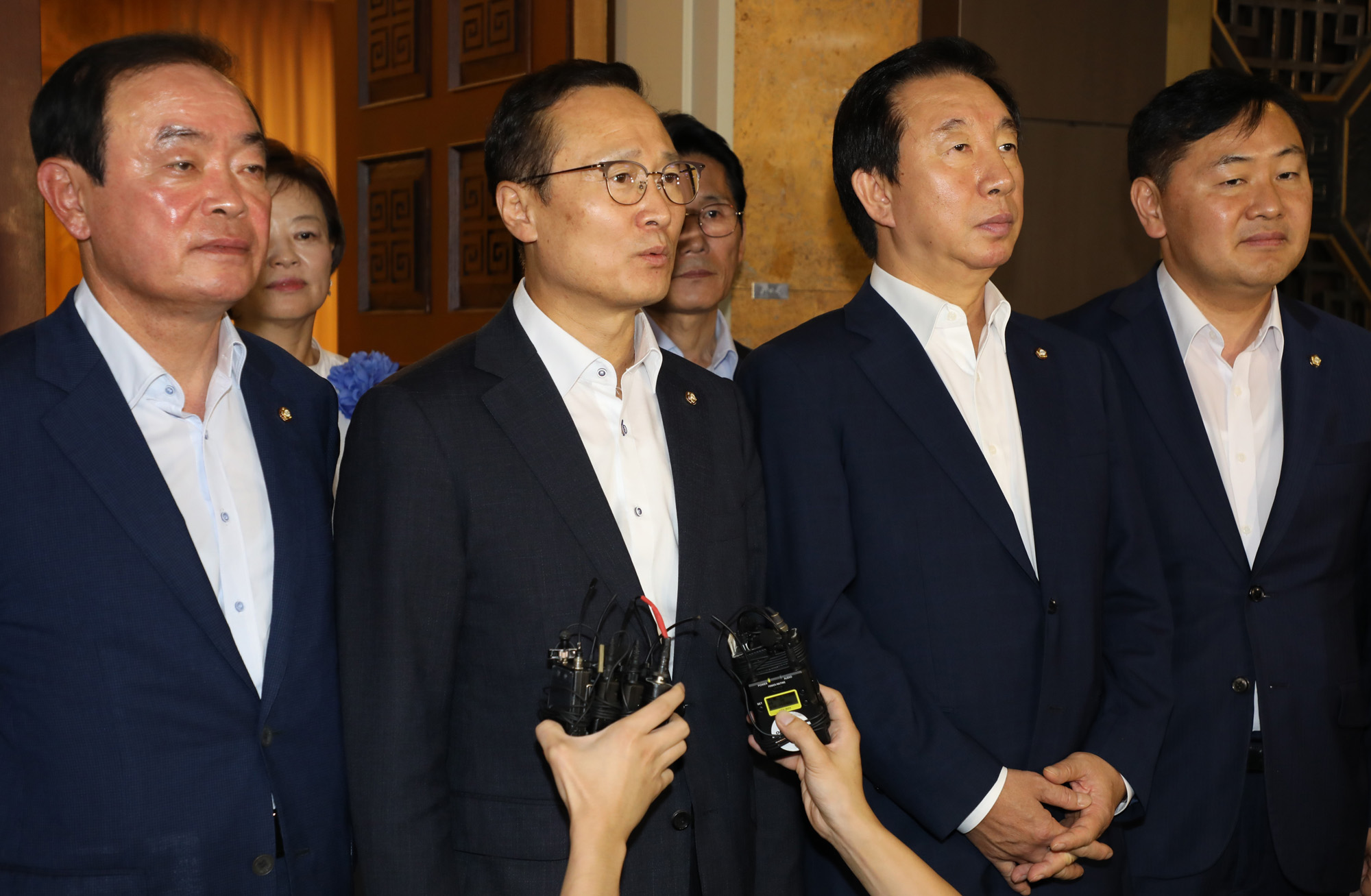 정치국회;여야원내대표;교섭단체회동;7월국회일정합의
