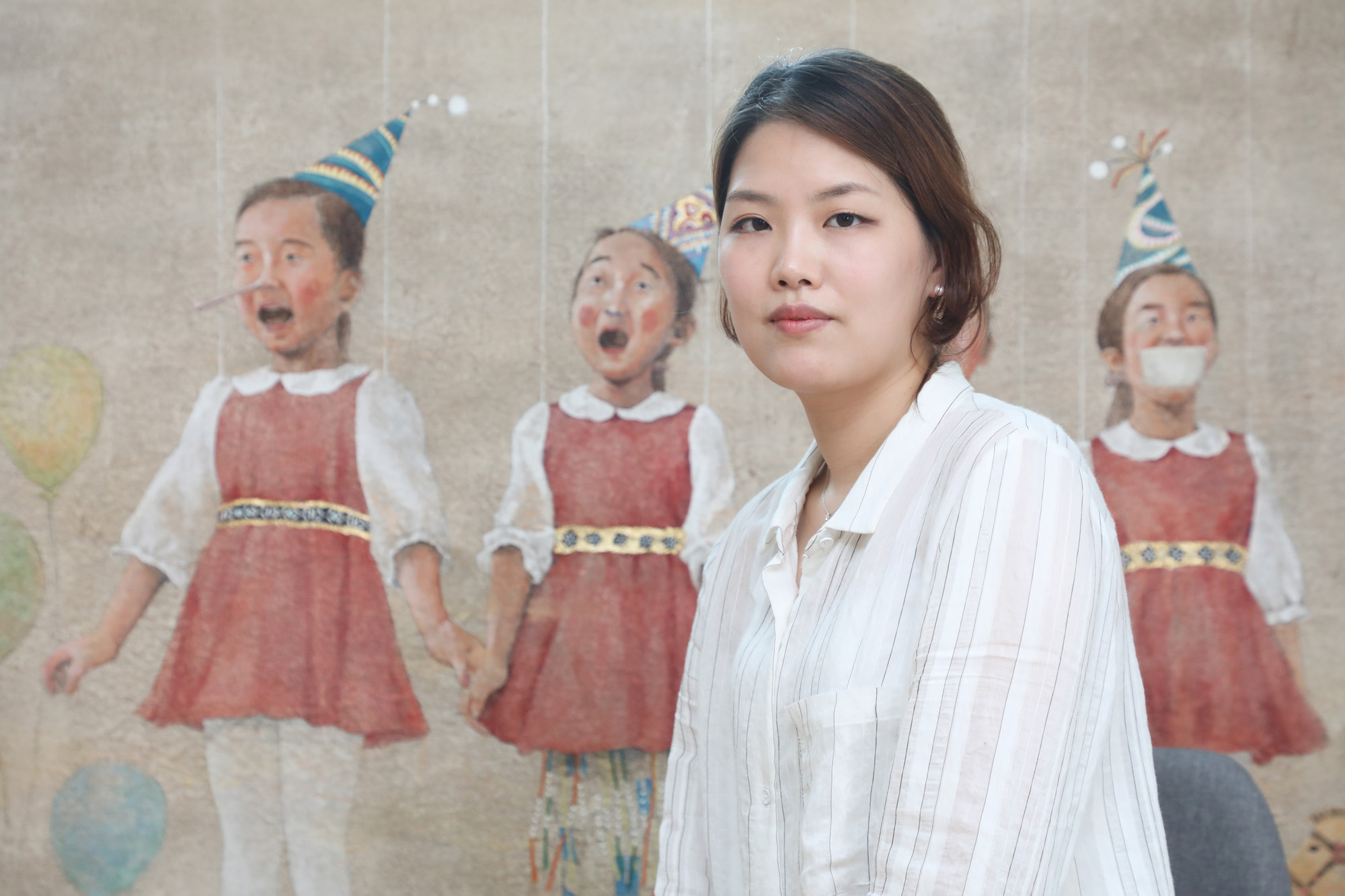 화가의방;송지은;화가;아티스트;그림;동양화;한국화;한국미술응원