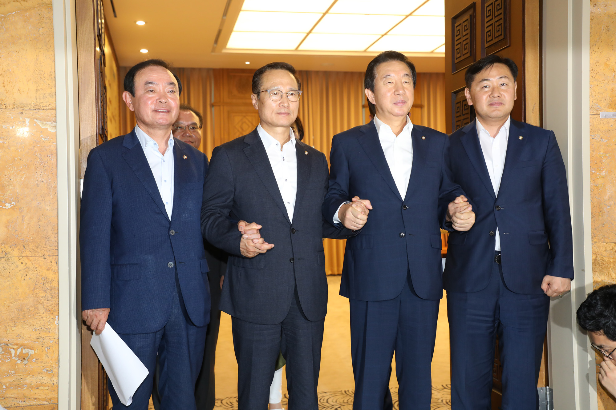 정치국회;여야원내대표;국회원구성합의