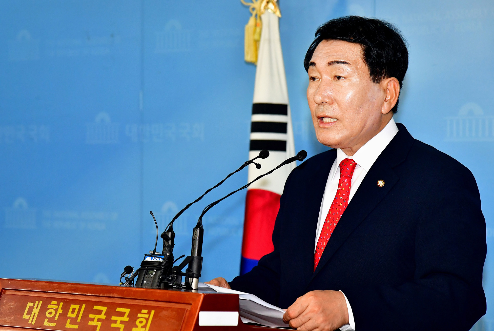 정치국회;안상수위원장;자유한국당비대위후보발표