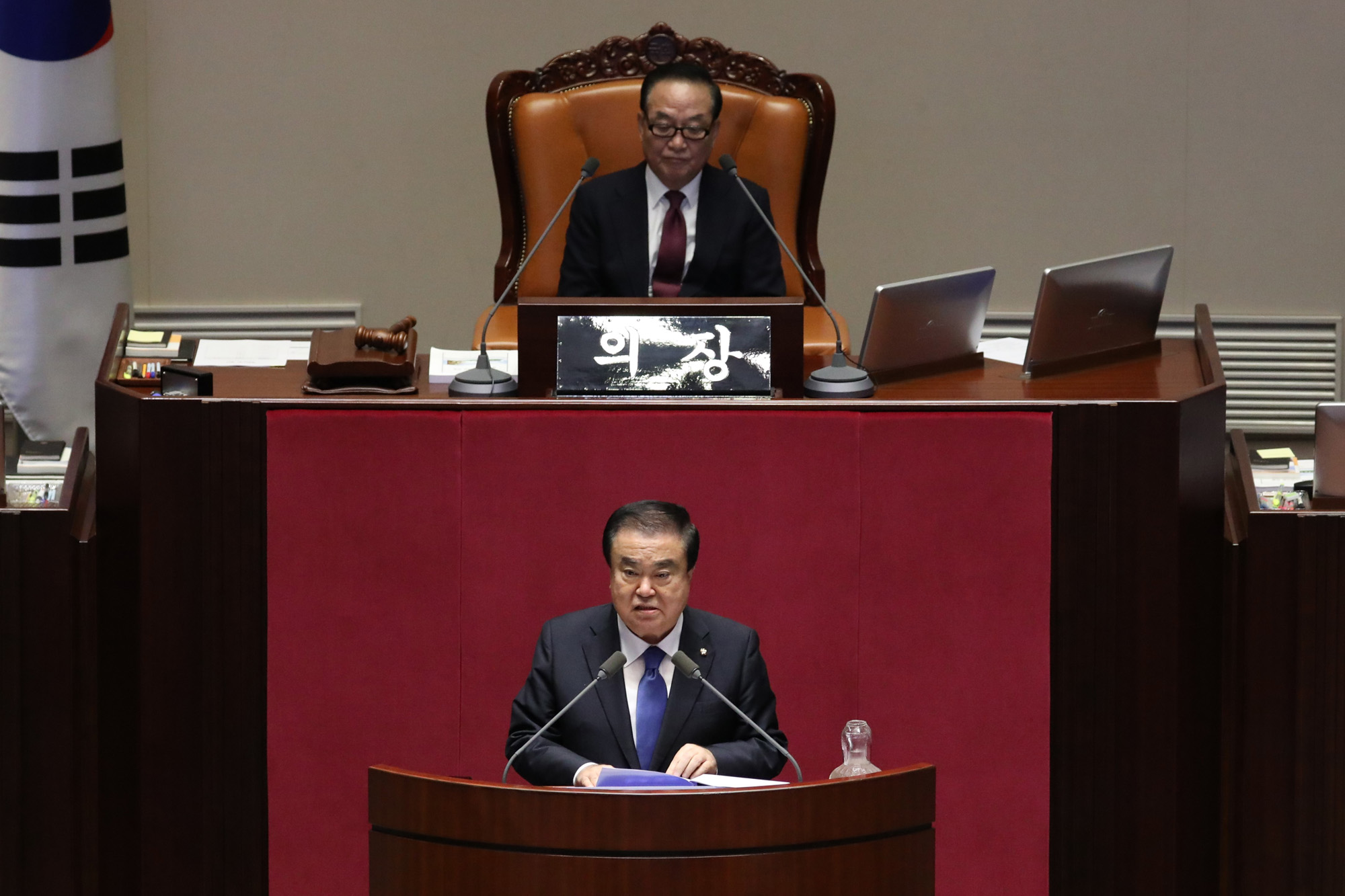 정치국회;본회의;국회의장선출;문희상국회의장