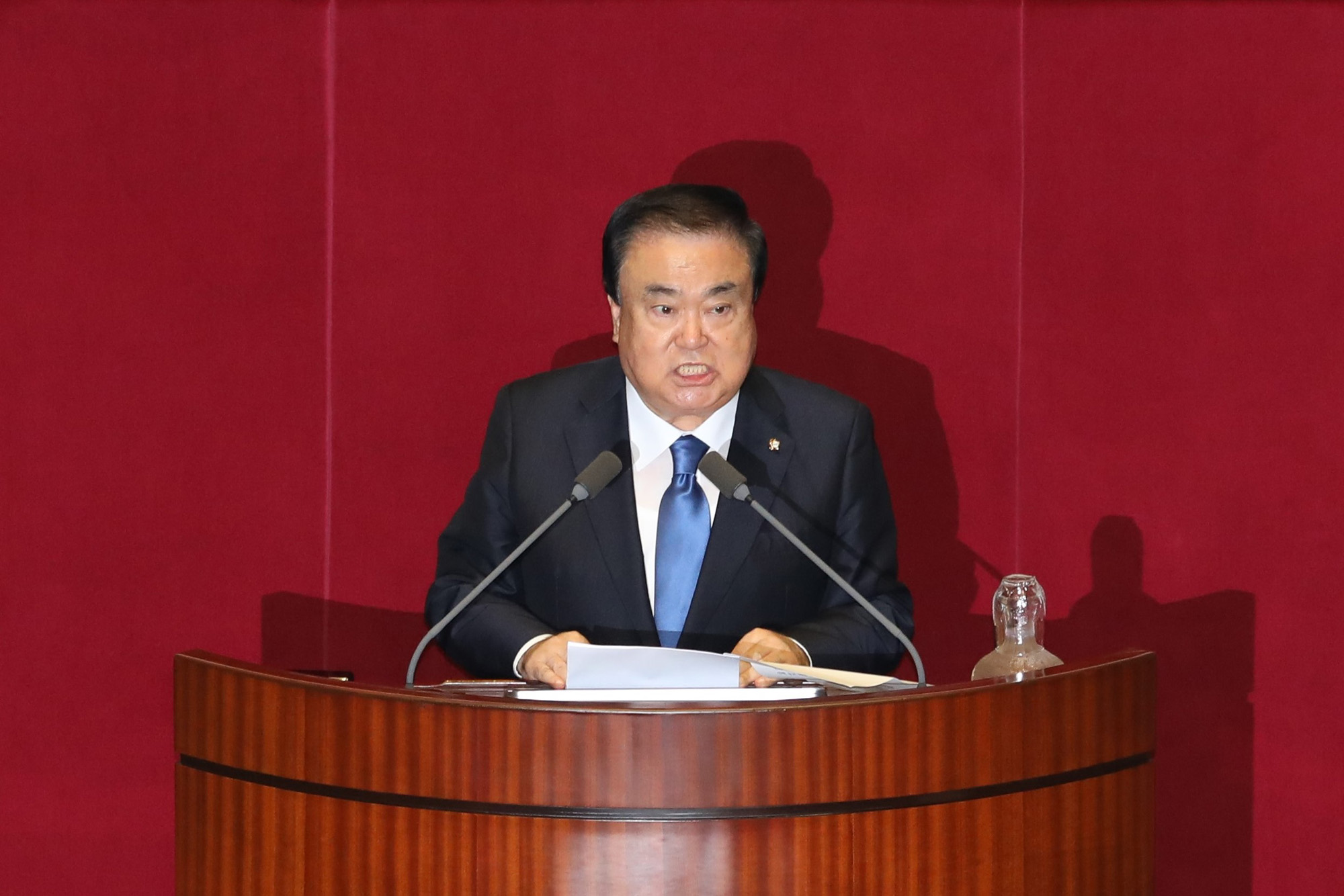 정치국회;본회의;국회의장선출;문희상국회의장