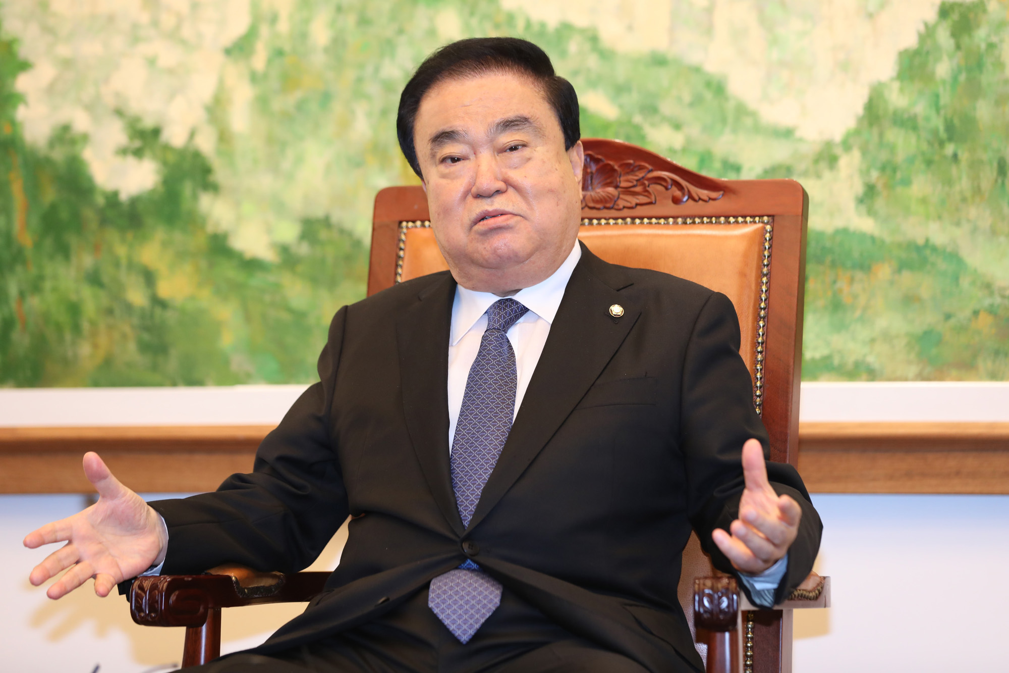 정치국회;국회의장회동;문희상국회의장;여야원내대표