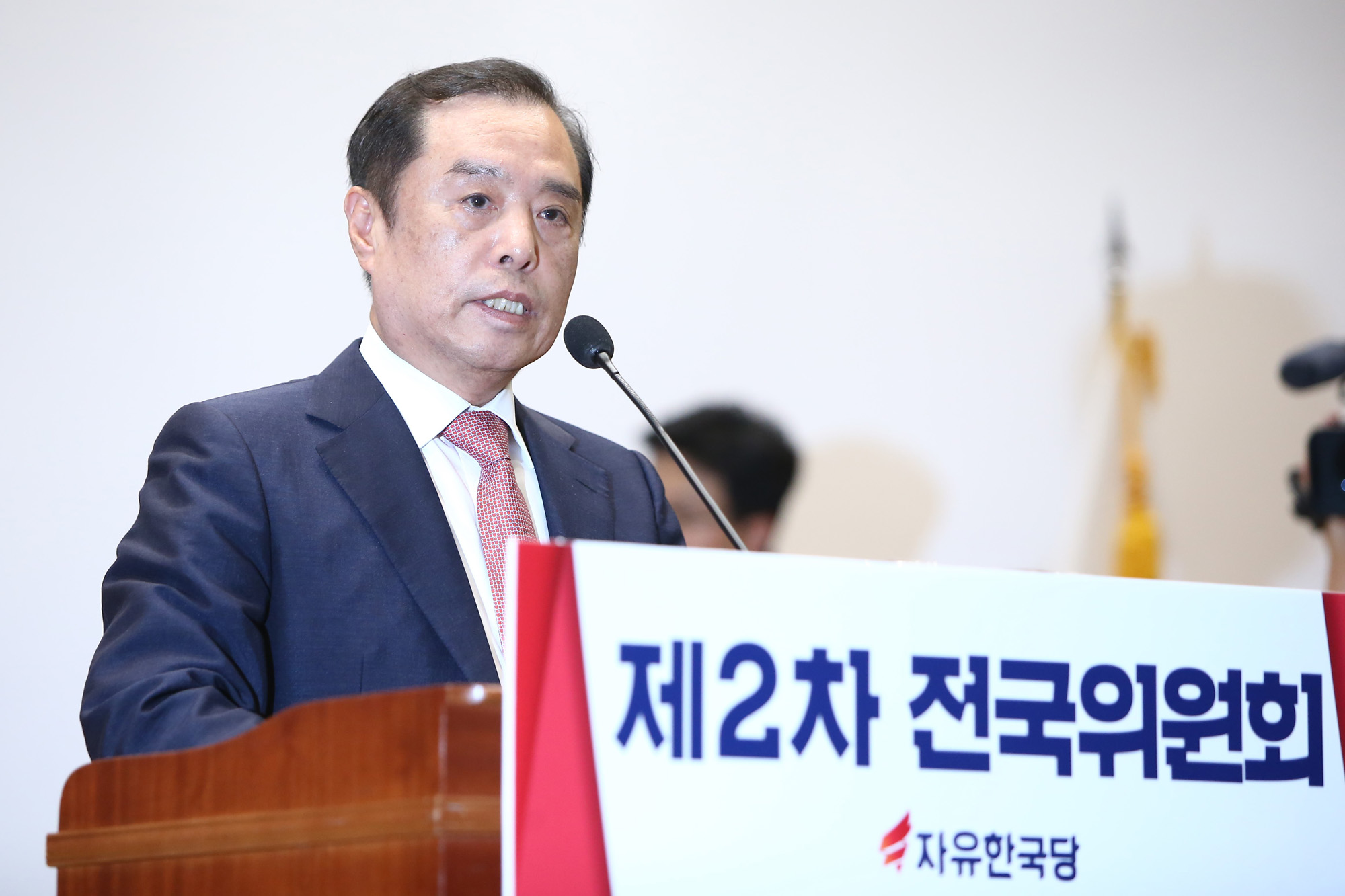 정치국회;자유한국당전국위원회;김병준혁신비대위원장