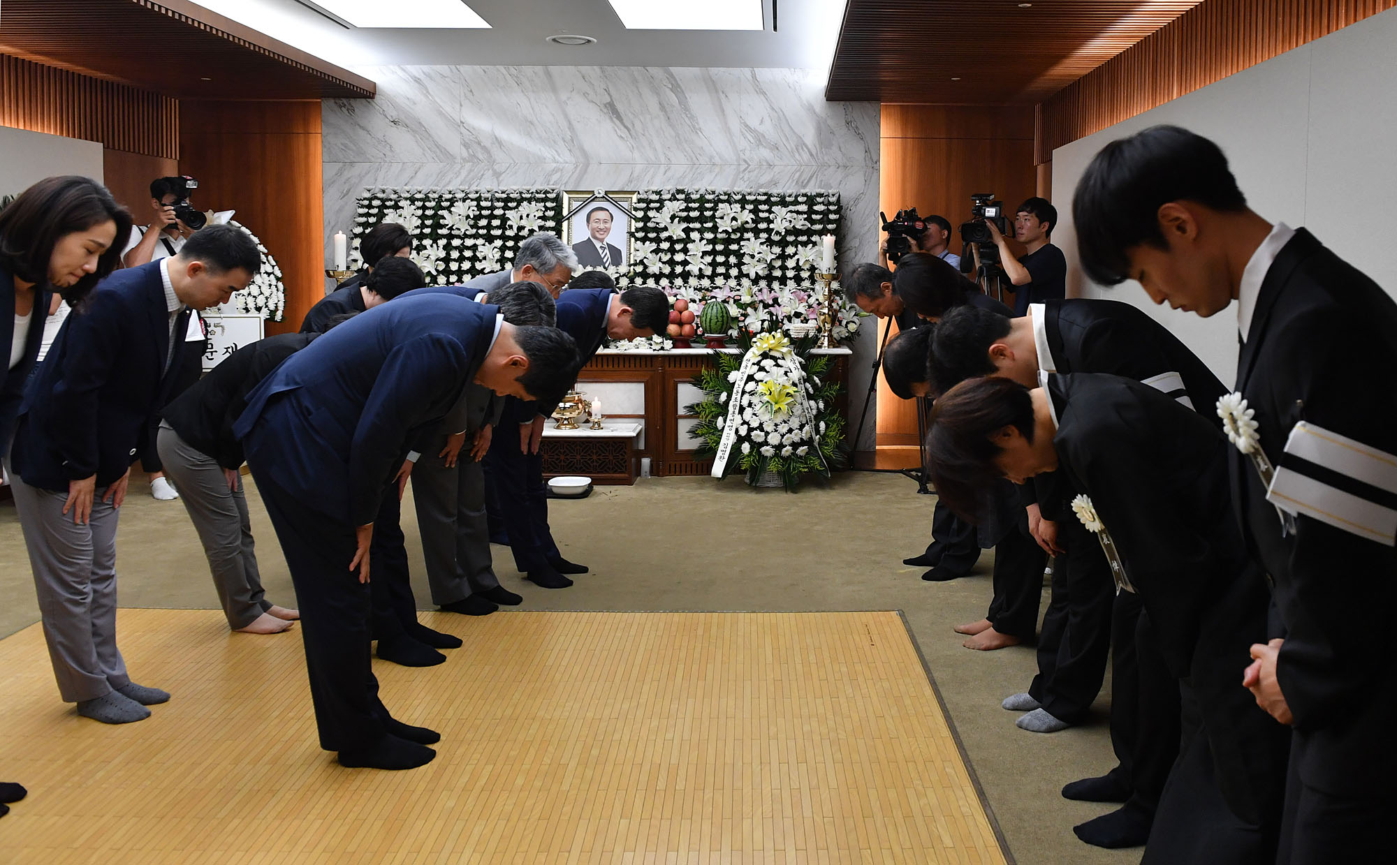 정치;정당;정의당;원내대표;빈소;장례식장