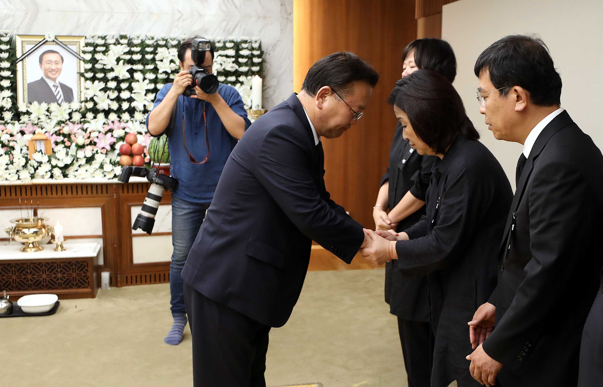 정치;정당;정의당;원내대표;빈소;장례식장