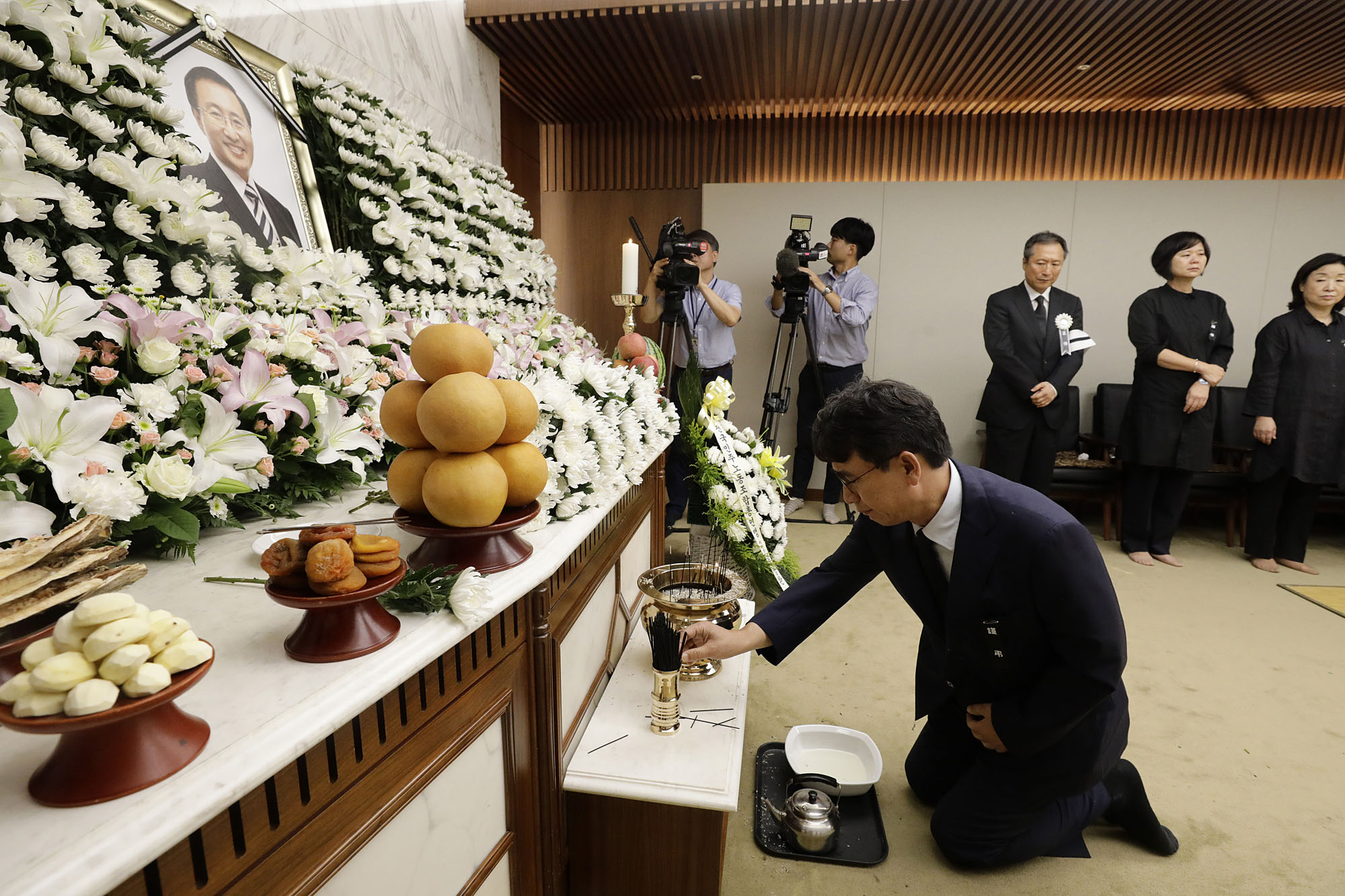 정치;정당;정의당;원내대표;빈소;장례식장