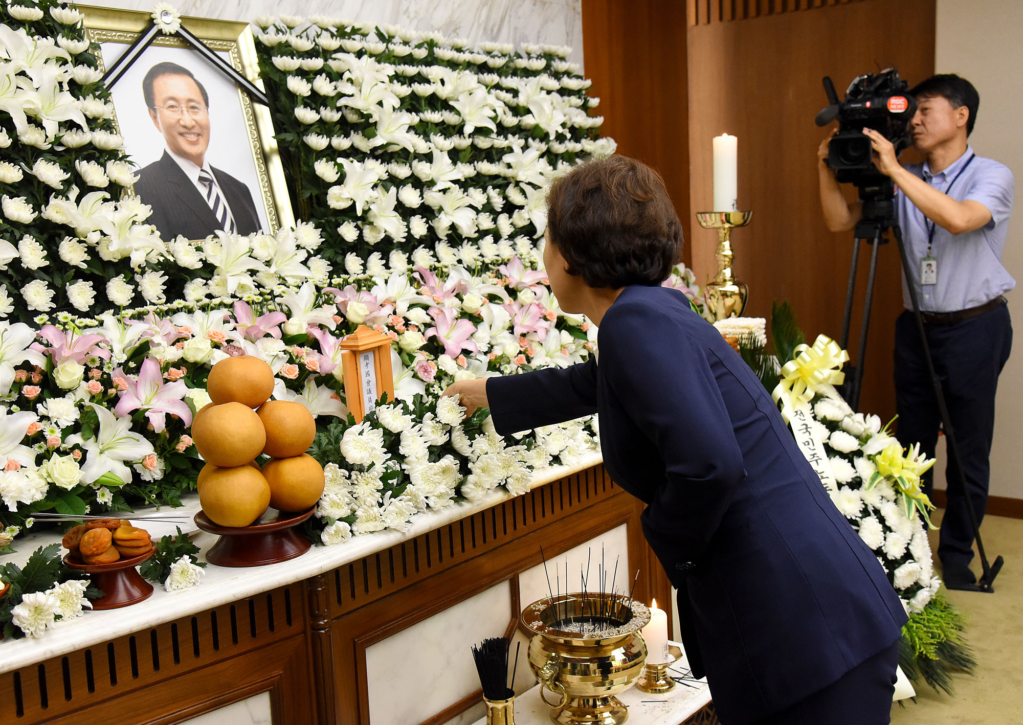 정치;정당;정의당;원내대표;빈소;장례식장