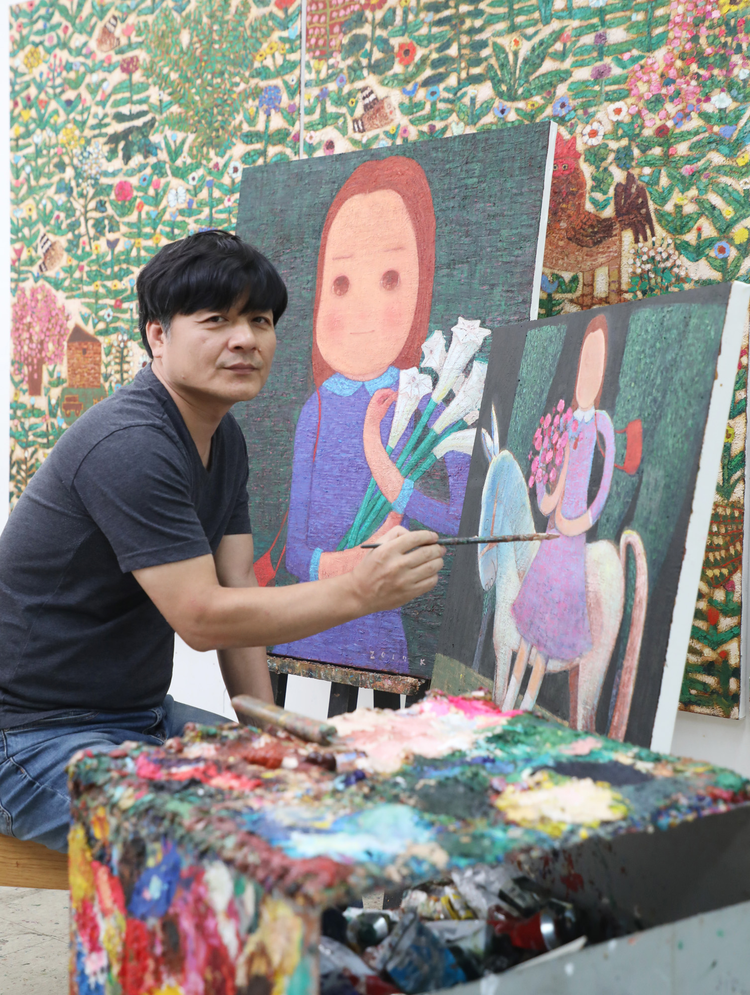 화가의방;한국미술응원;화가;작가;그림;아티스트