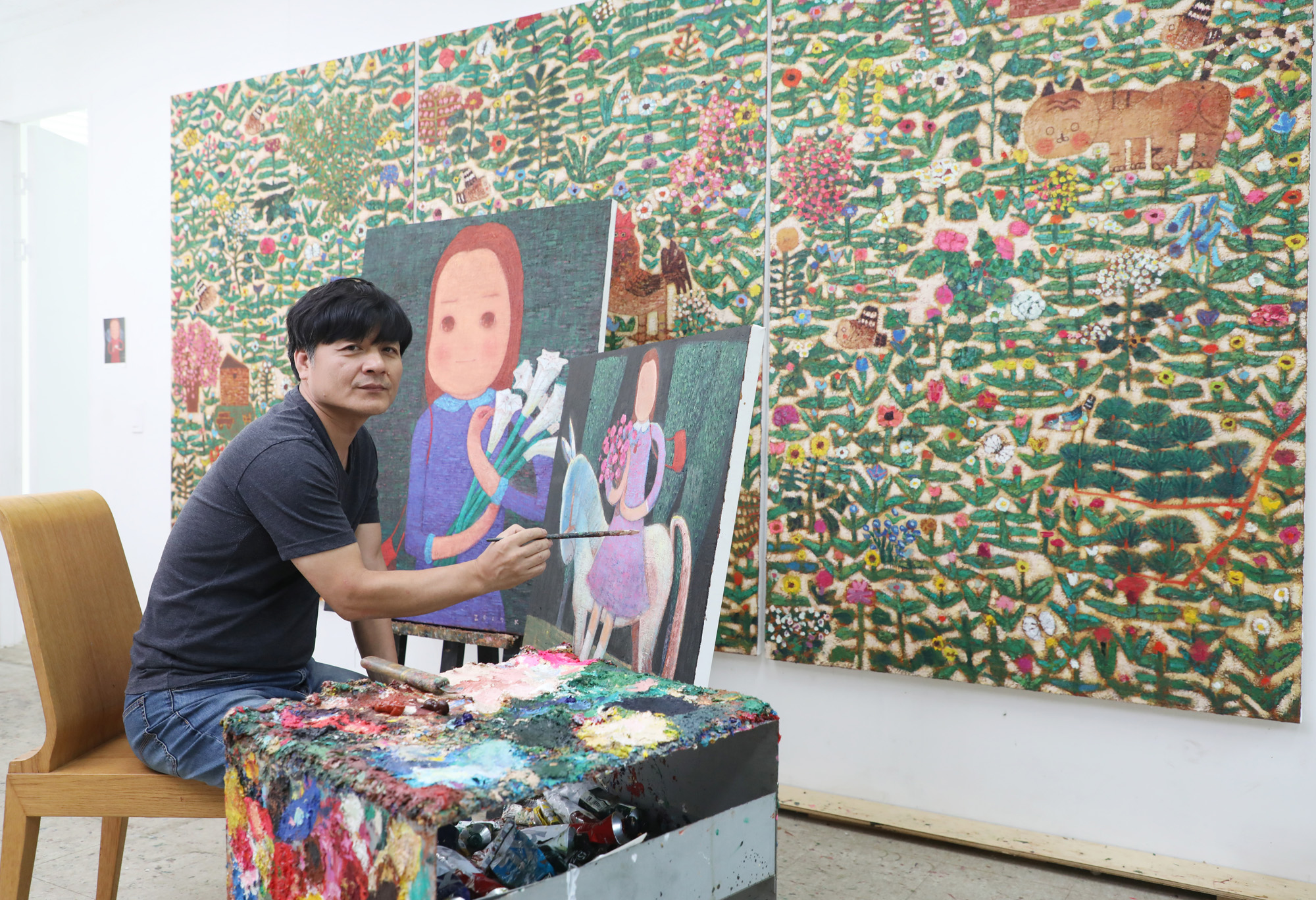 화가의방;한국미술응원;화가;작가;그림;아티스트