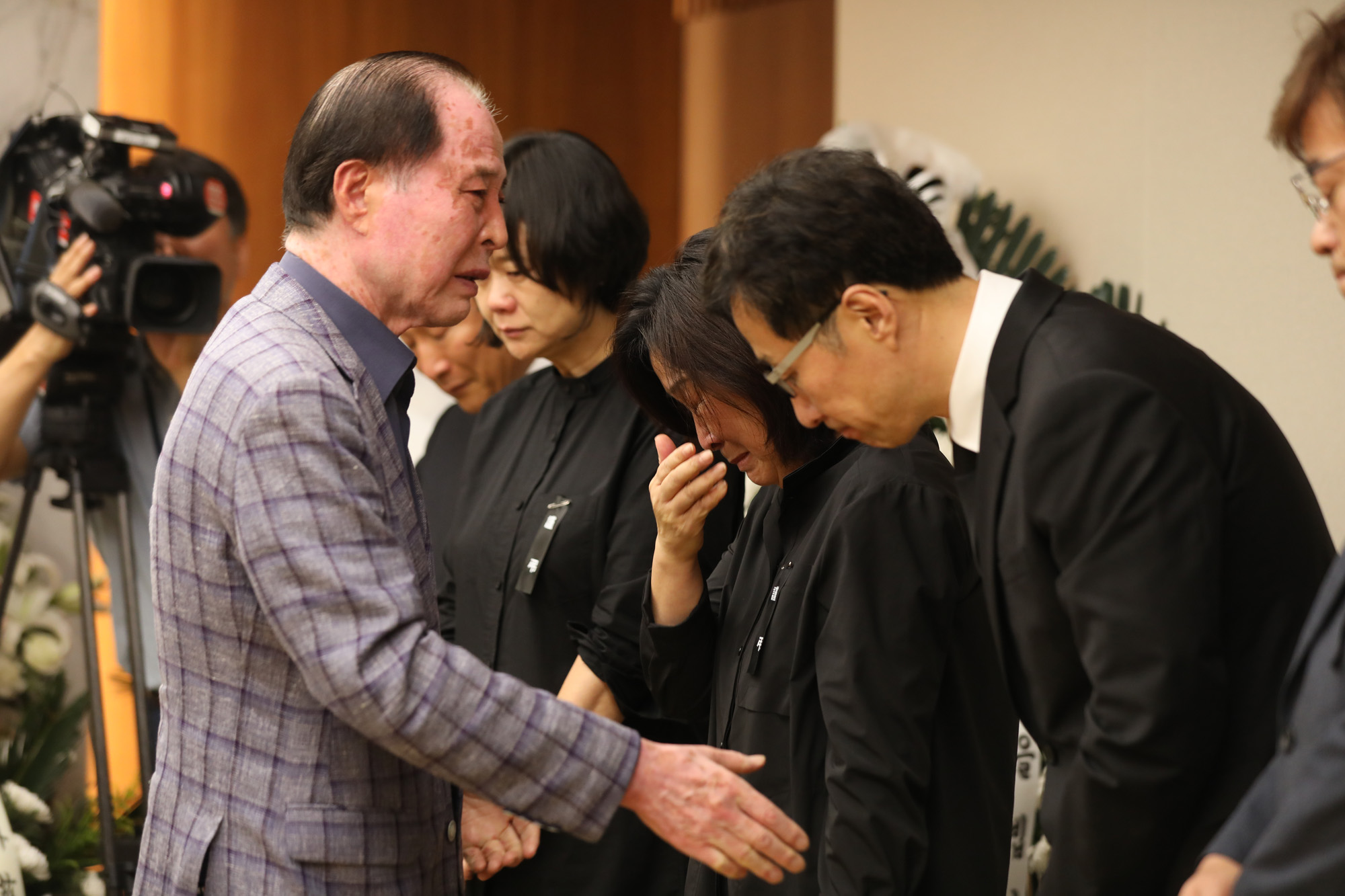 정치;노회찬의원;노회찬빈소;권영길