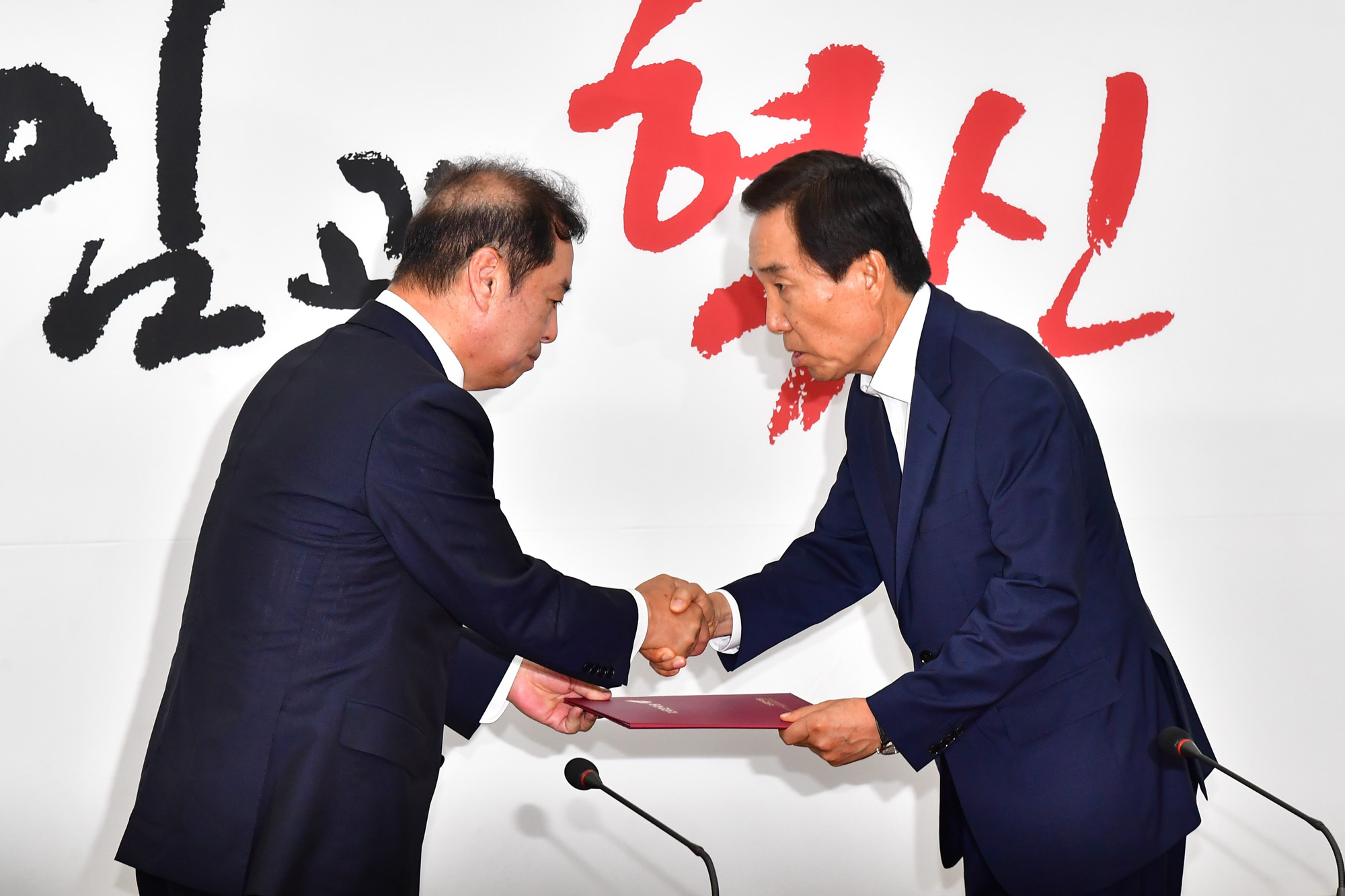 정치국회;자유한국당;비상대책위원회;김병준위원장;김성태원내대표