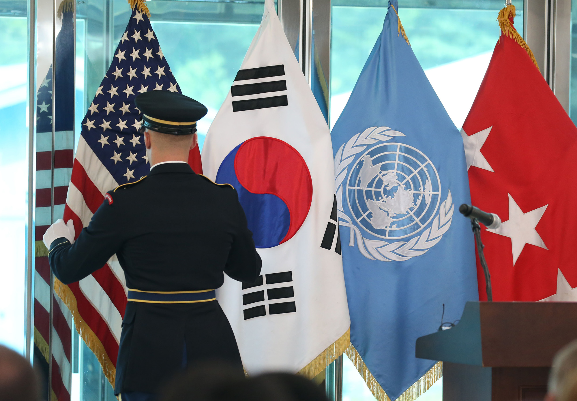 북한;판문점;판문각;정전협정;기념식;65주년