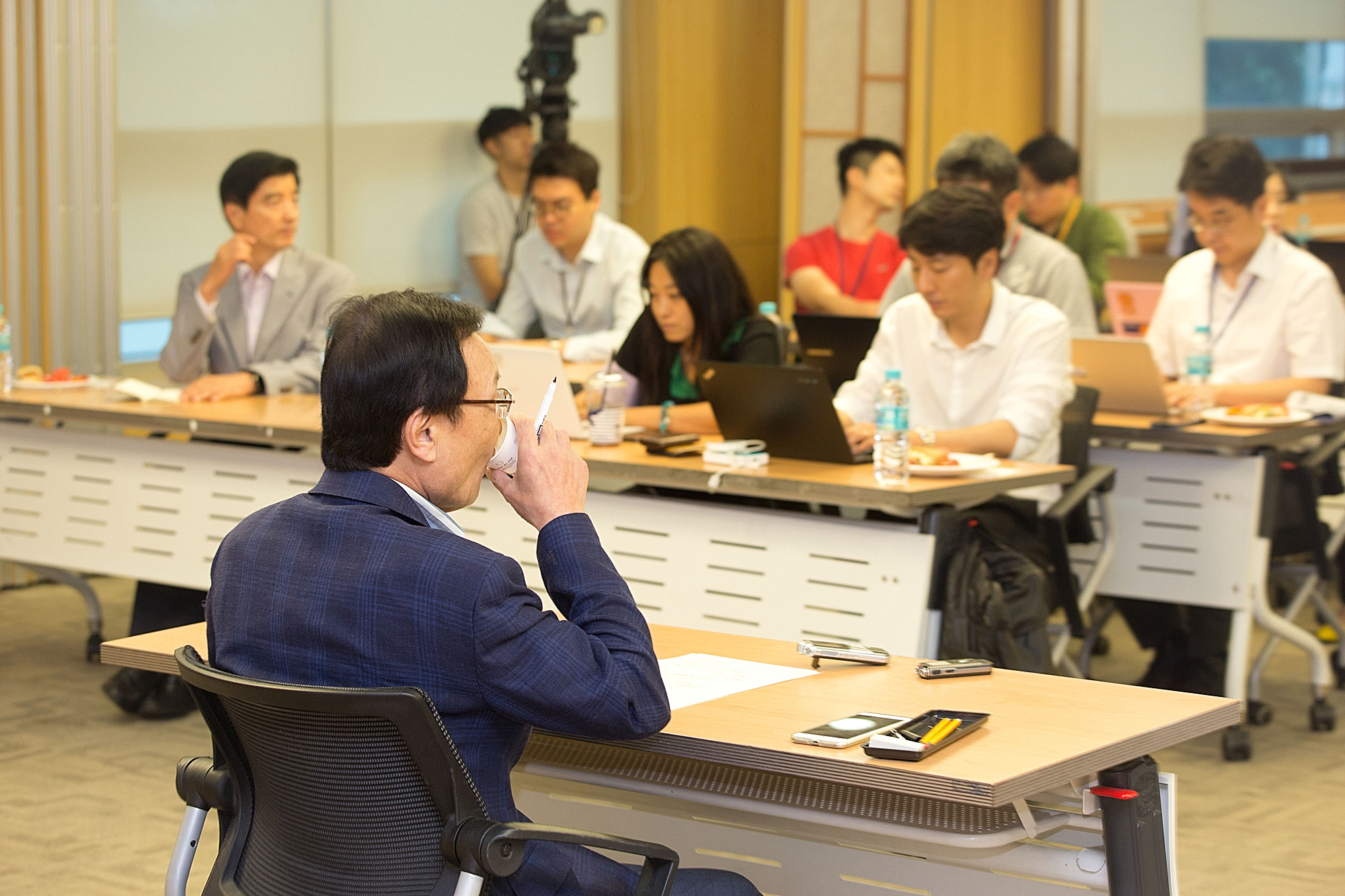 정치;정당;더불어민주당;더민주당;기자간담회;이해찬