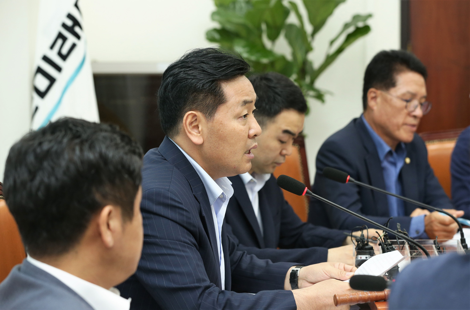 정치국회;바른미래당원내대책회의;김관영원내대표