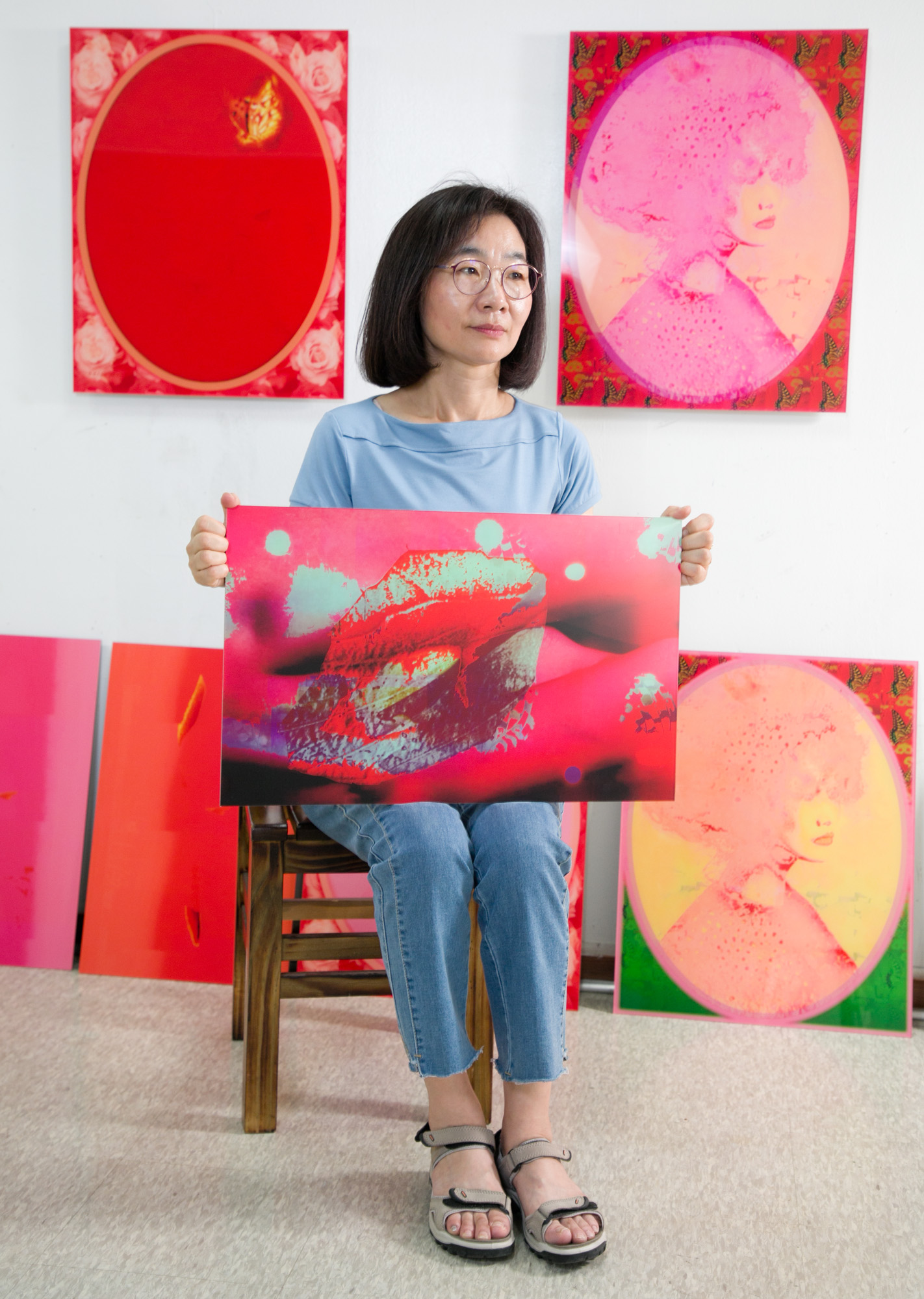 한국미술응원프로젝트;화가의방;우영숙;작가;그림;화가의방