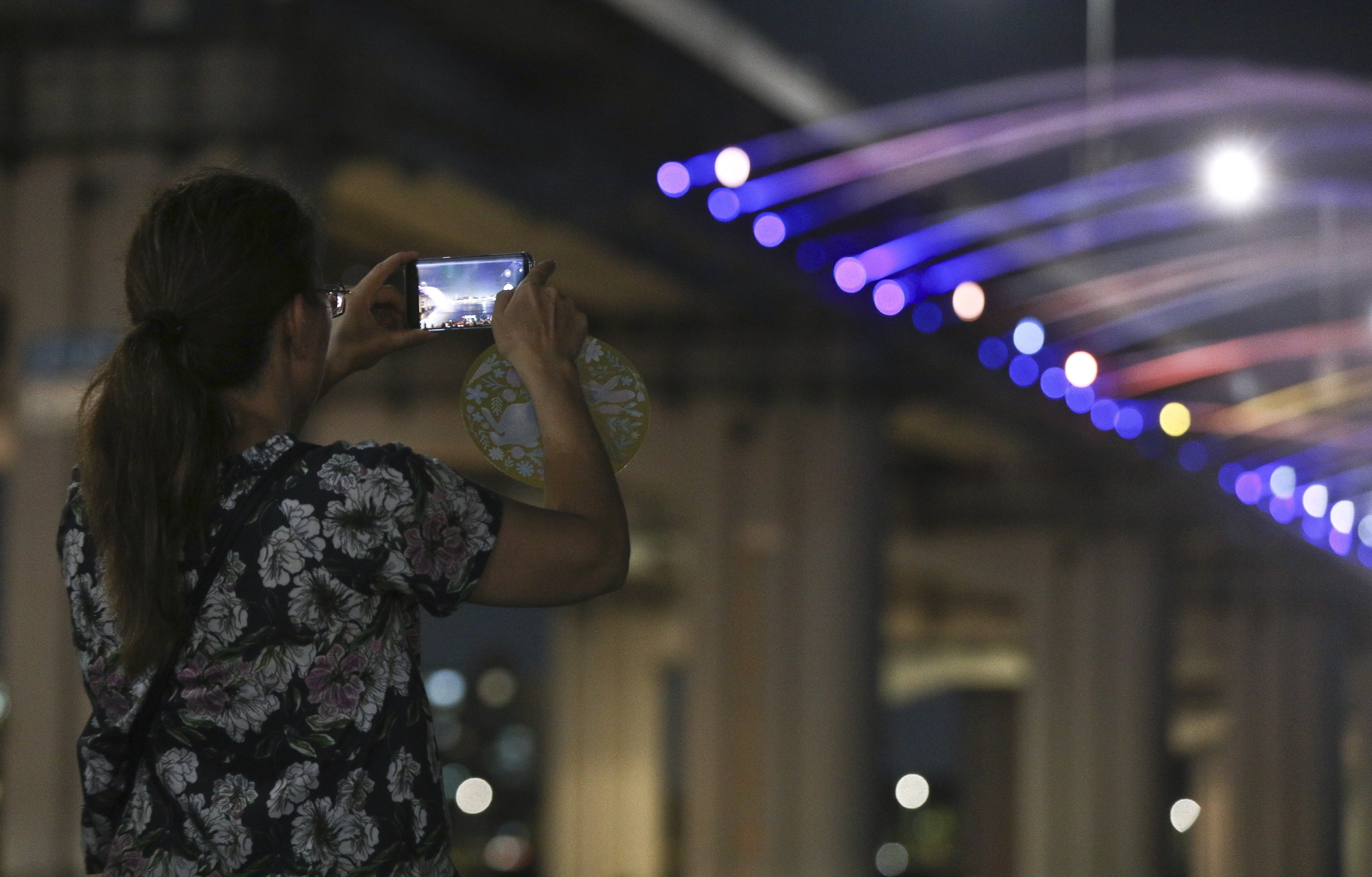 열대야;더위스케치;잠수교;반포대교;무지개분수