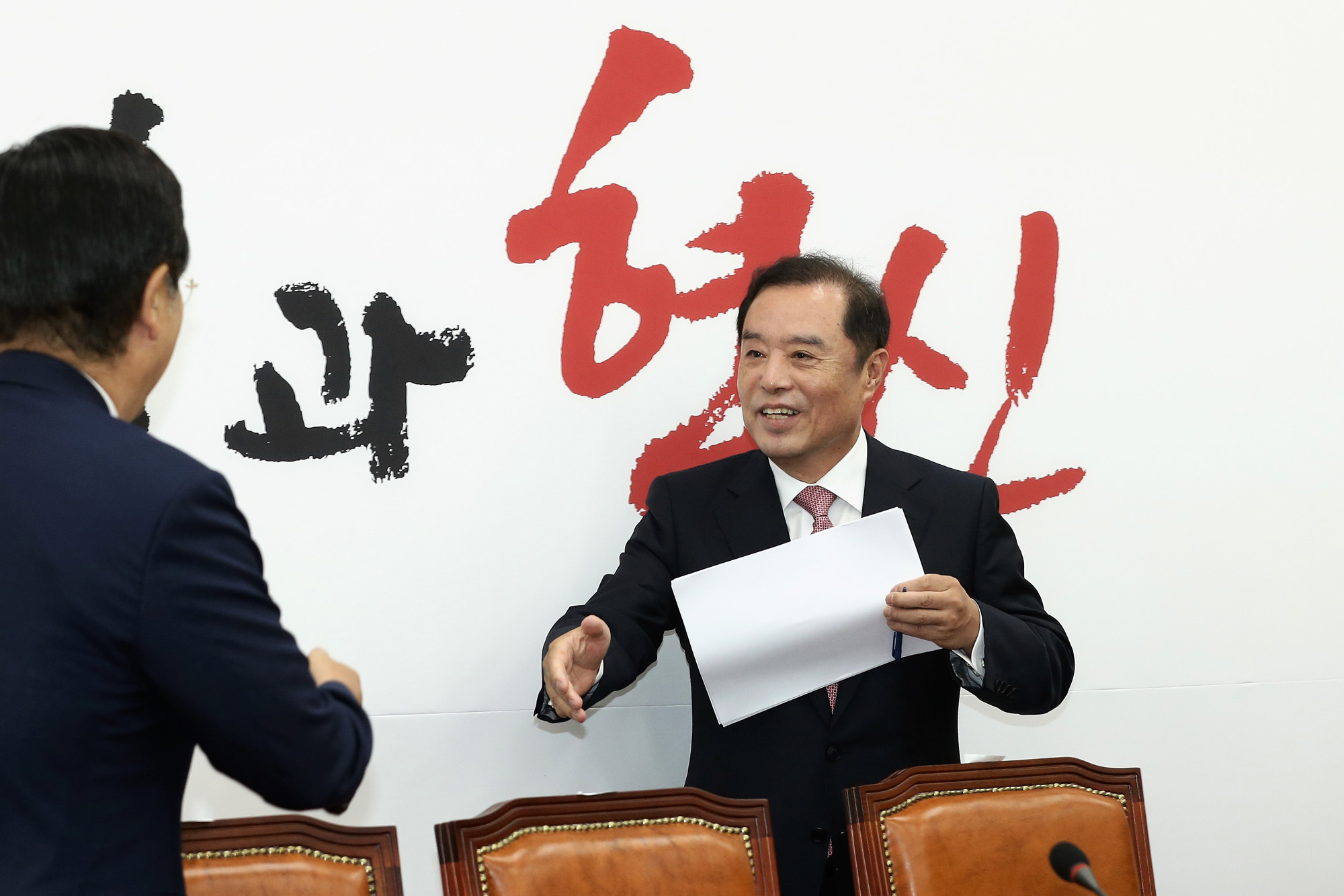 정치국회;자유한국당비대위;김병준위원장