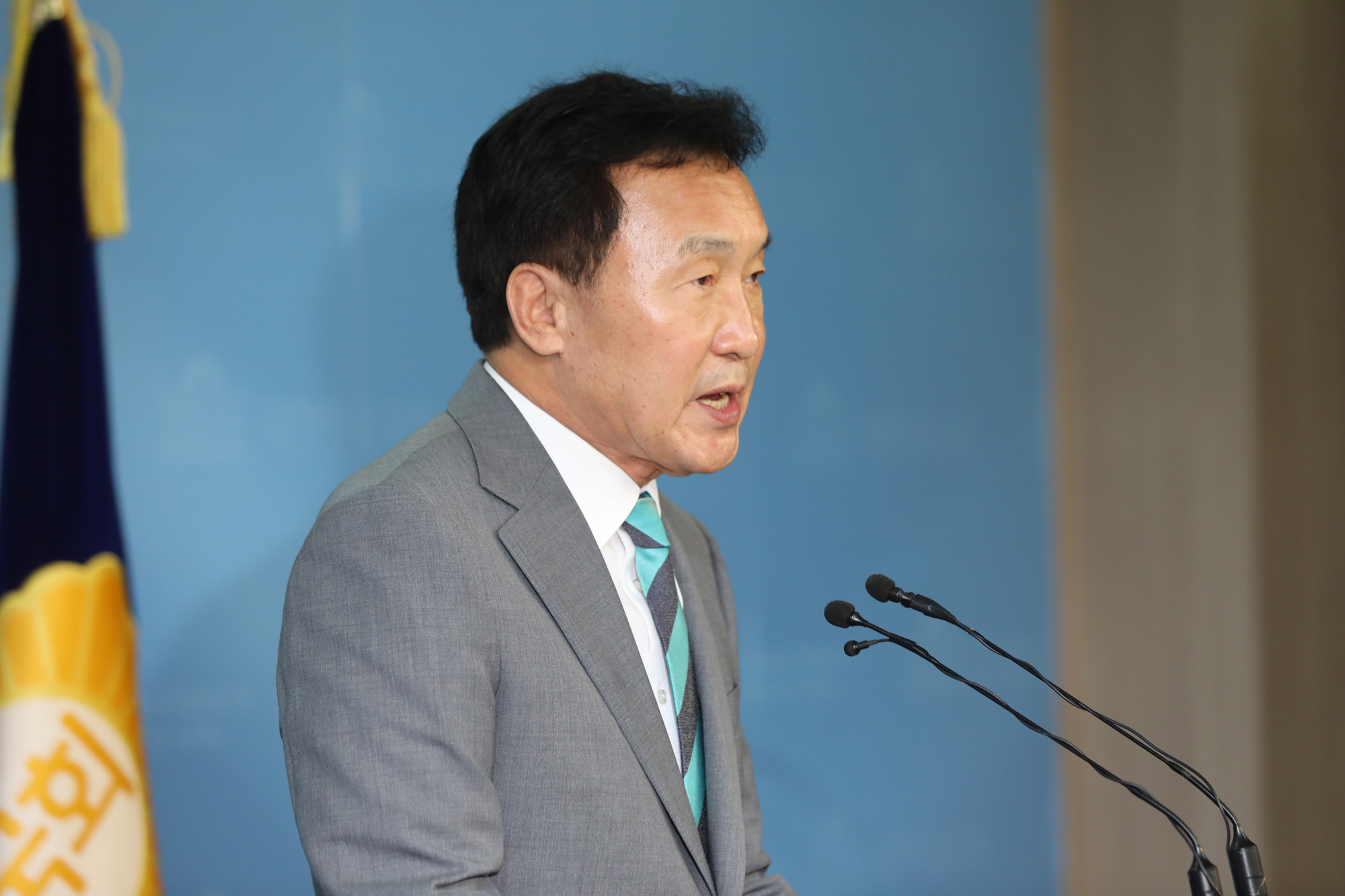 정치국회;손학규;바른미래당대표출마선언