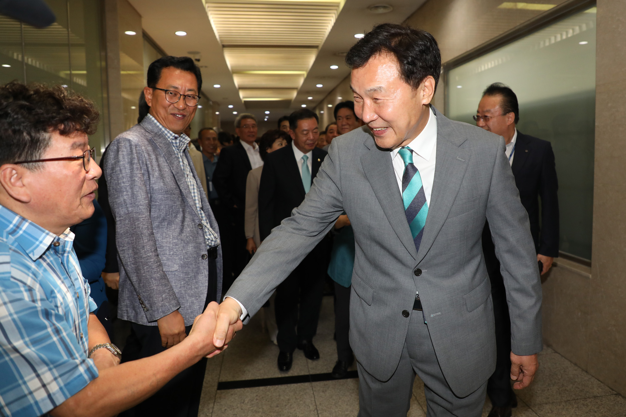 정치국회;손학규;바른미래당대표출마선언