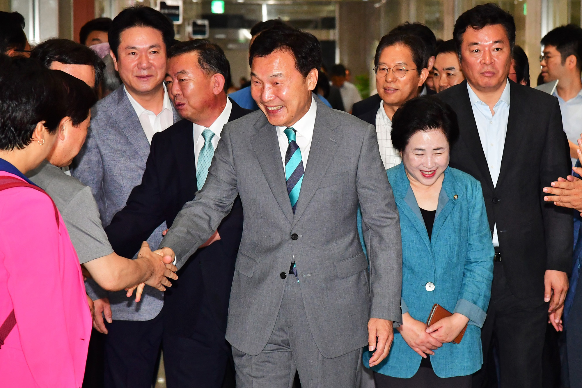 정치국회;손학규;바른미래당대표출마선언