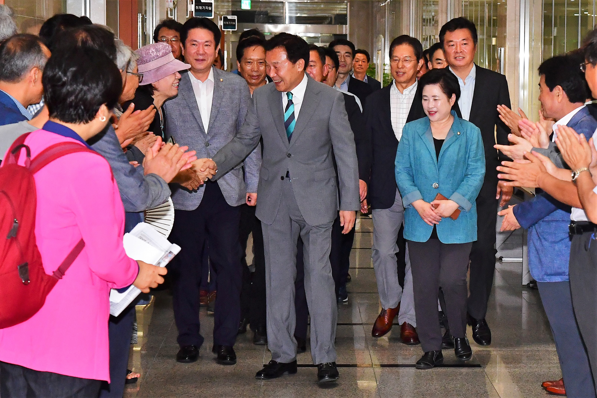 정치국회;손학규;바른미래당대표출마선언