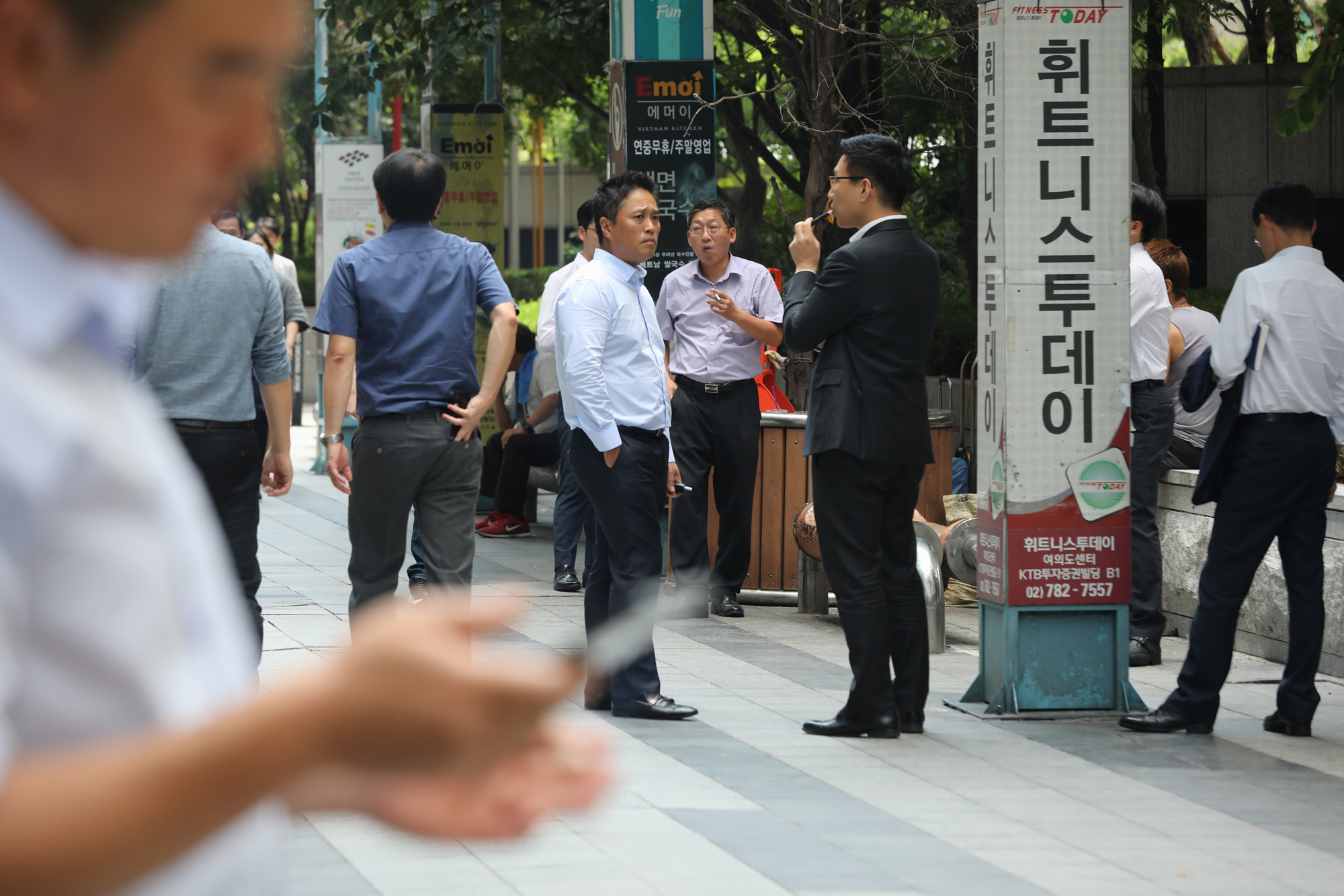 사회;여의도흡연골목;여의도금연구역;너구리골목