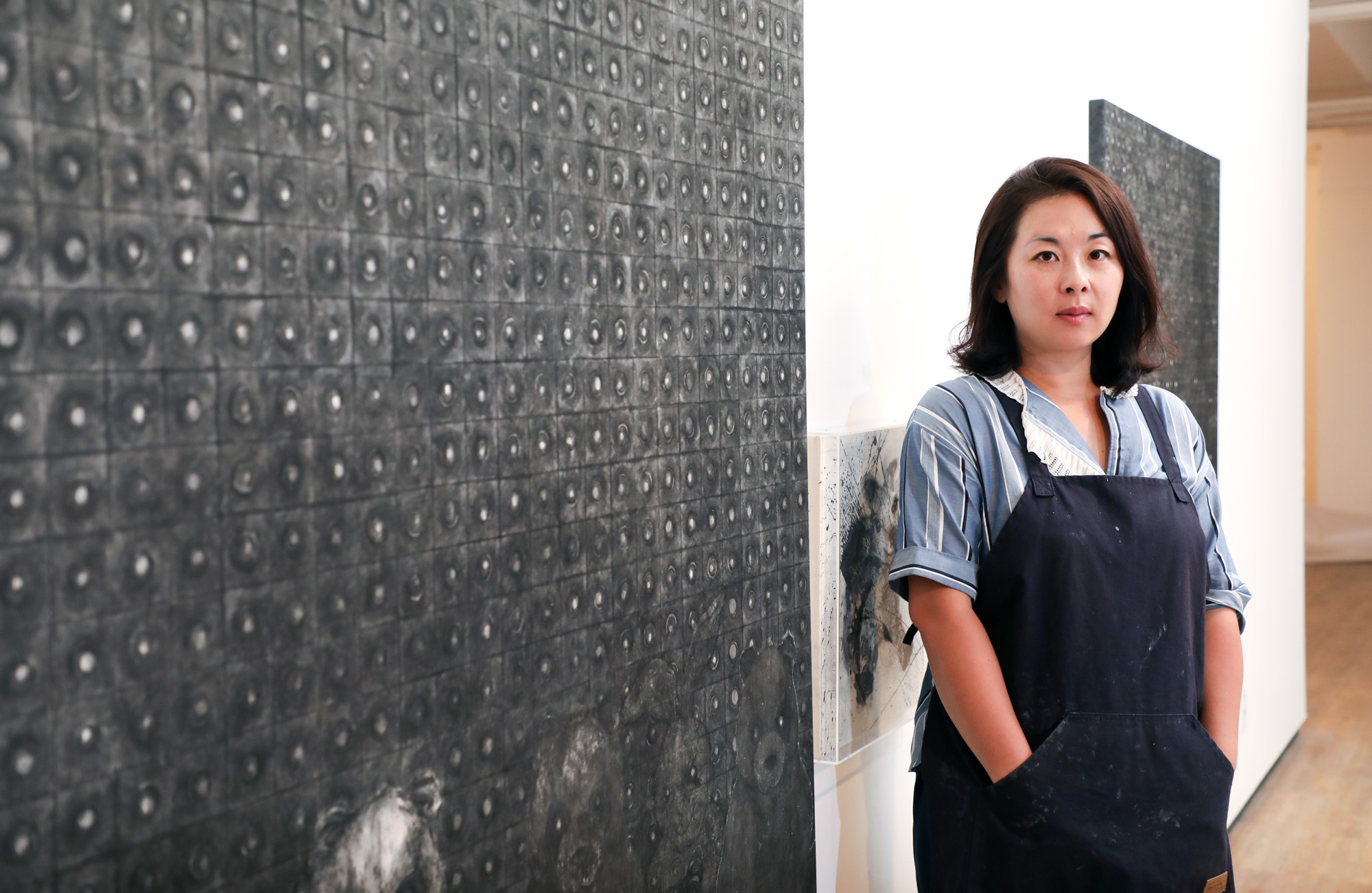 남빛;화가;아티스트;화가의방;한국미술응원;그림;한국화;동양화