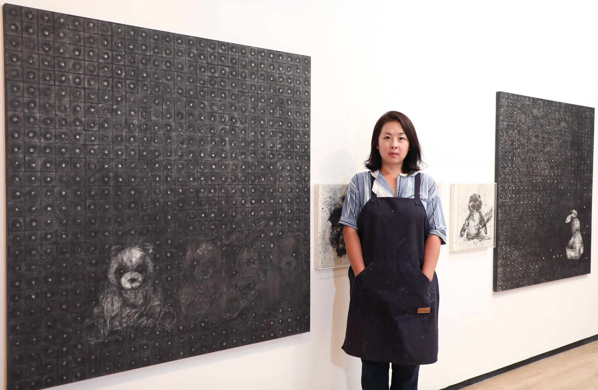 남빛;화가;아티스트;화가의방;한국미술응원;그림;한국화;동양화