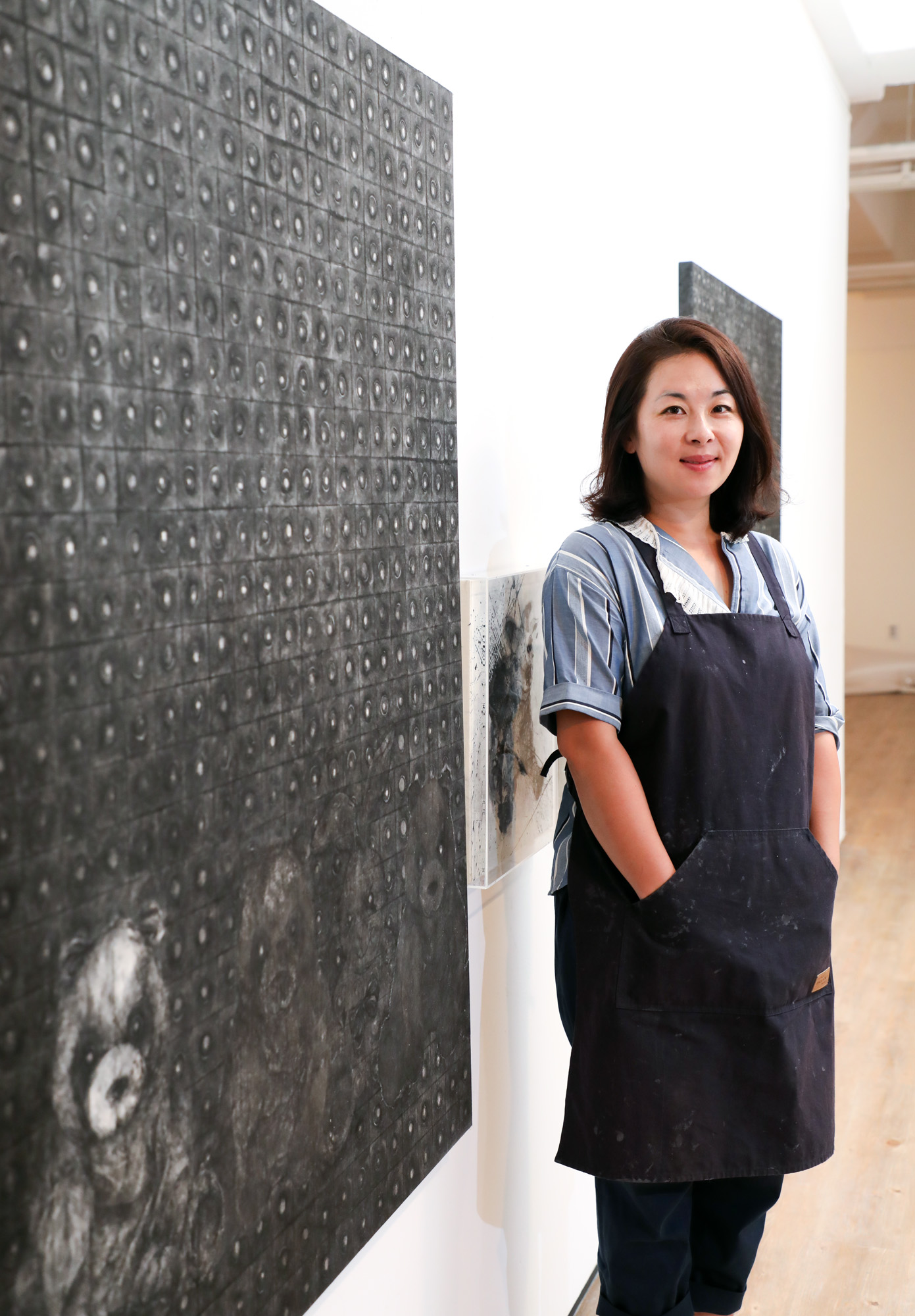 남빛;화가;아티스트;화가의방;한국미술응원;그림;한국화;동양화