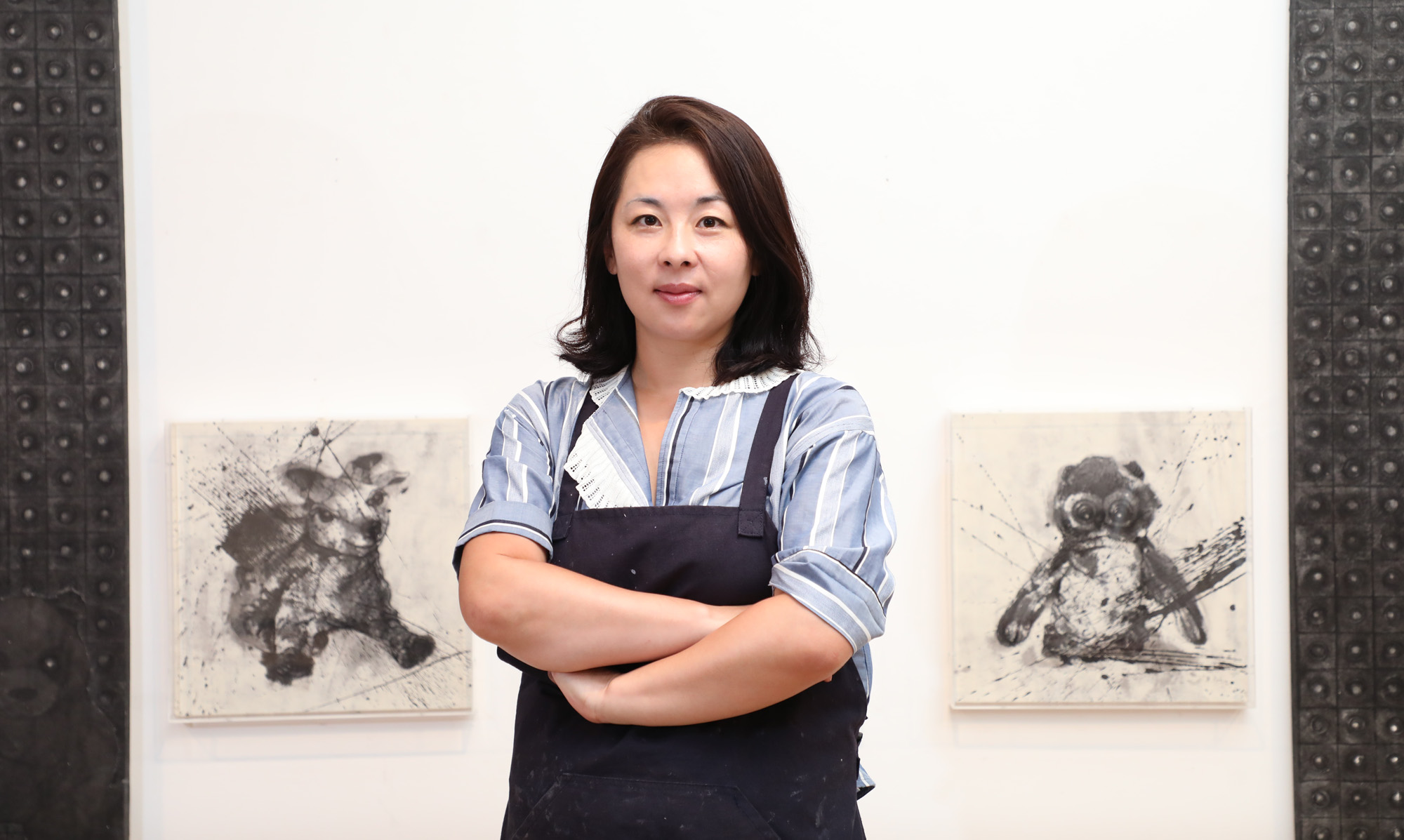 남빛;화가;아티스트;화가의방;한국미술응원;그림;한국화;동양화