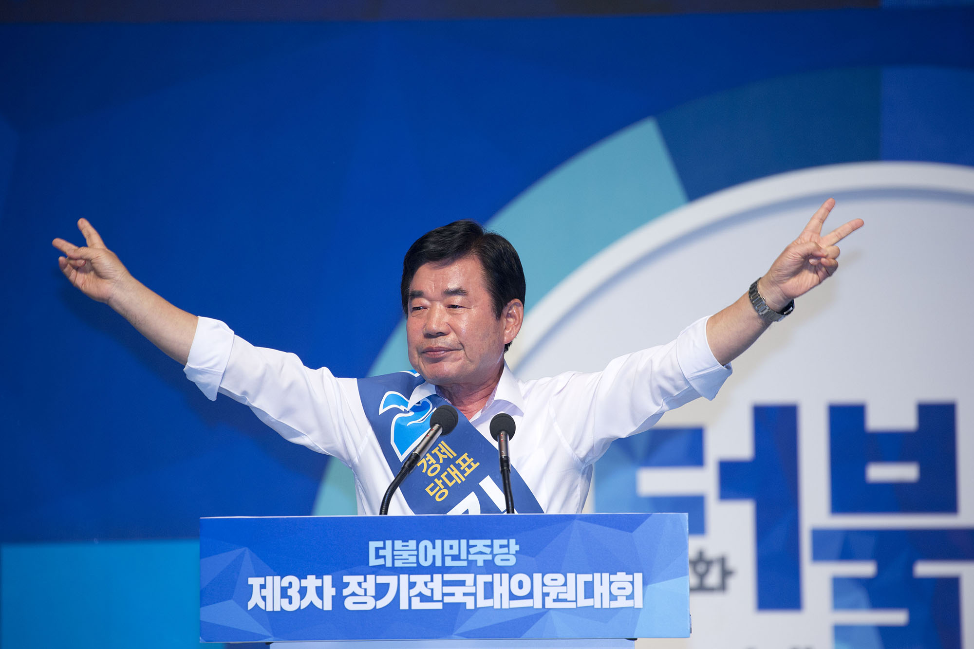 정치;정당;더불어민주당;전당대회;정기전국대의원대회;당대표;선출