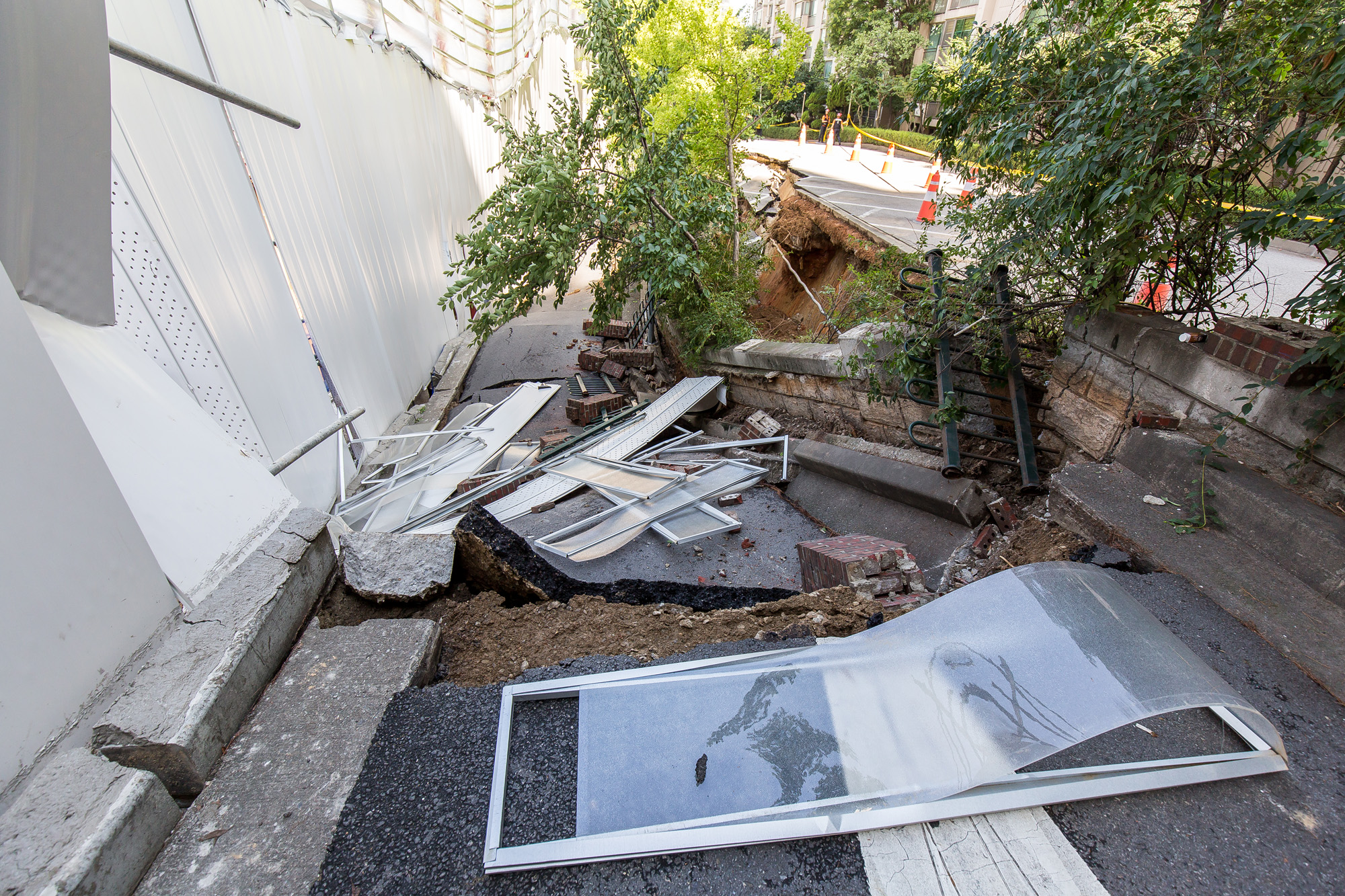 사회;사건사고;자연재해;싱크홀;땅꺼짐;금천구싱크홀;가산동싱크홀;공사현장땅꺼짐