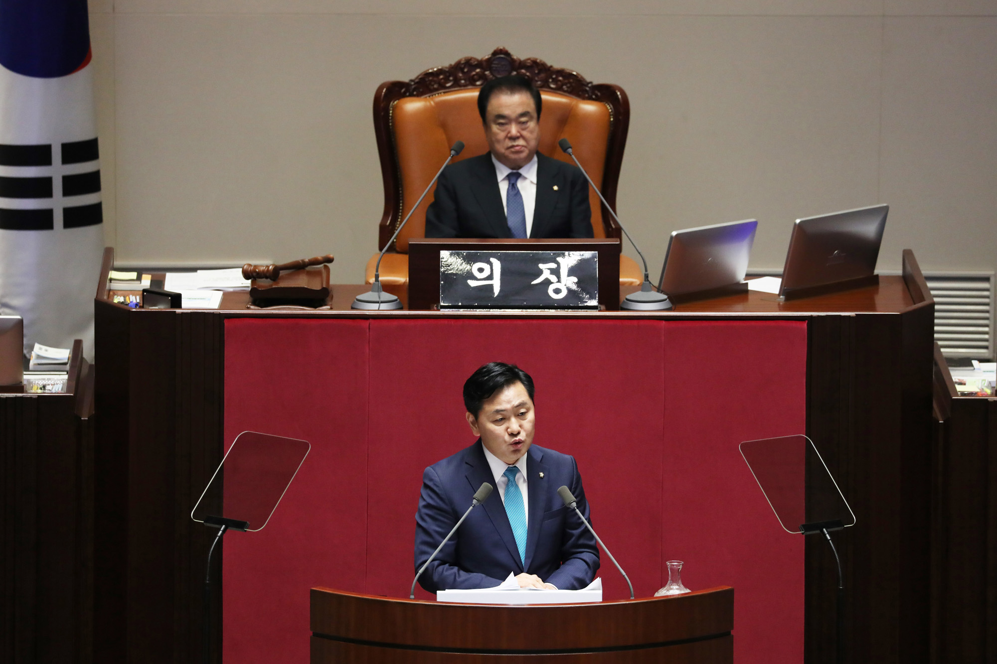 정치국회;김관영원내대표;교섭단체대표연설