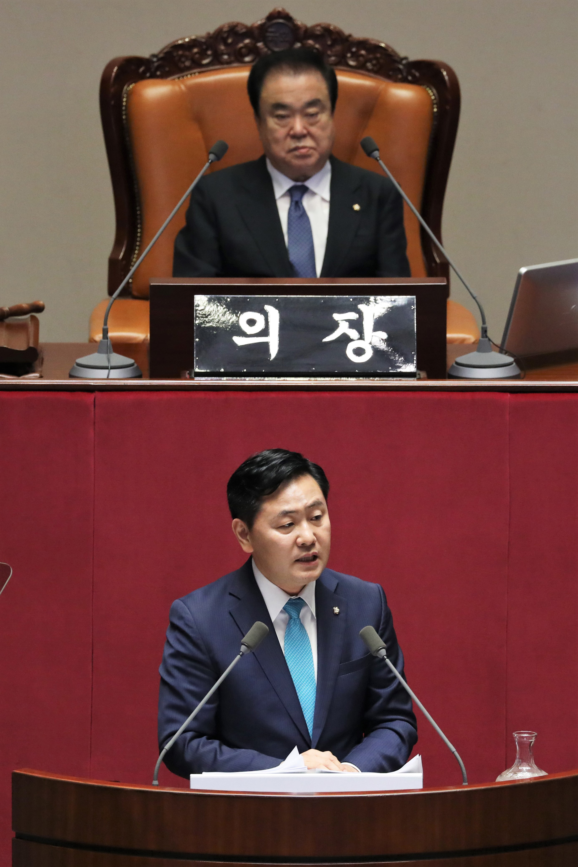 정치국회;김관영원내대표;교섭단체대표연설