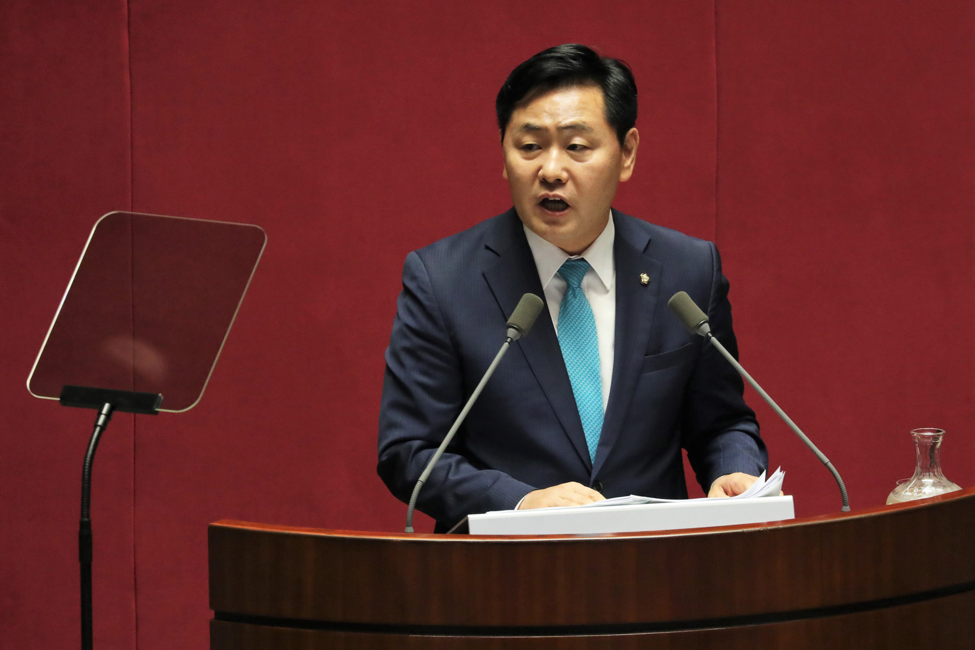 정치국회;김관영원내대표;교섭단체대표연설