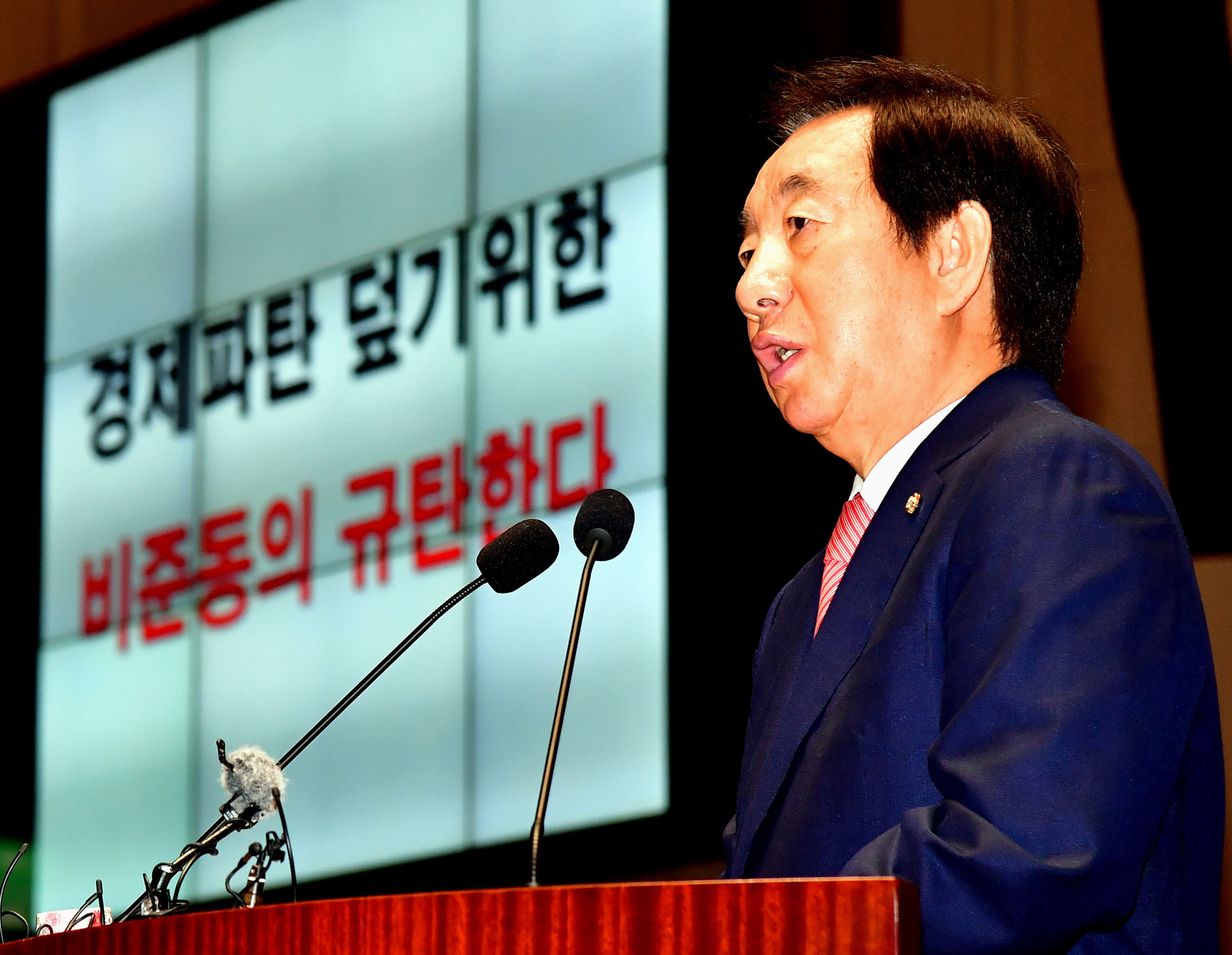 정치국회;자유한국당;비상대책위원회;비준동의규탄