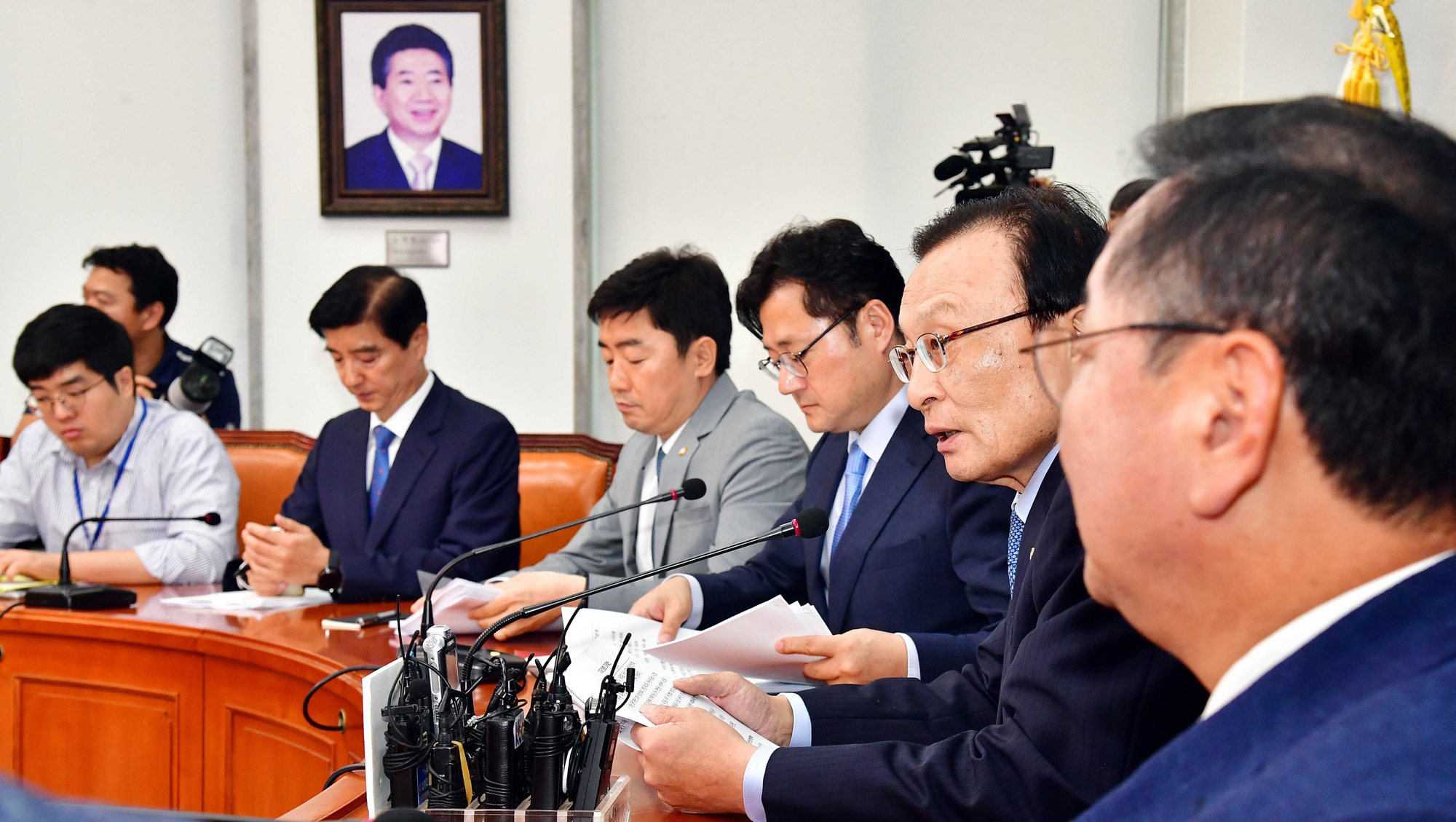 정치국회;민주당63주년;이해찬대표