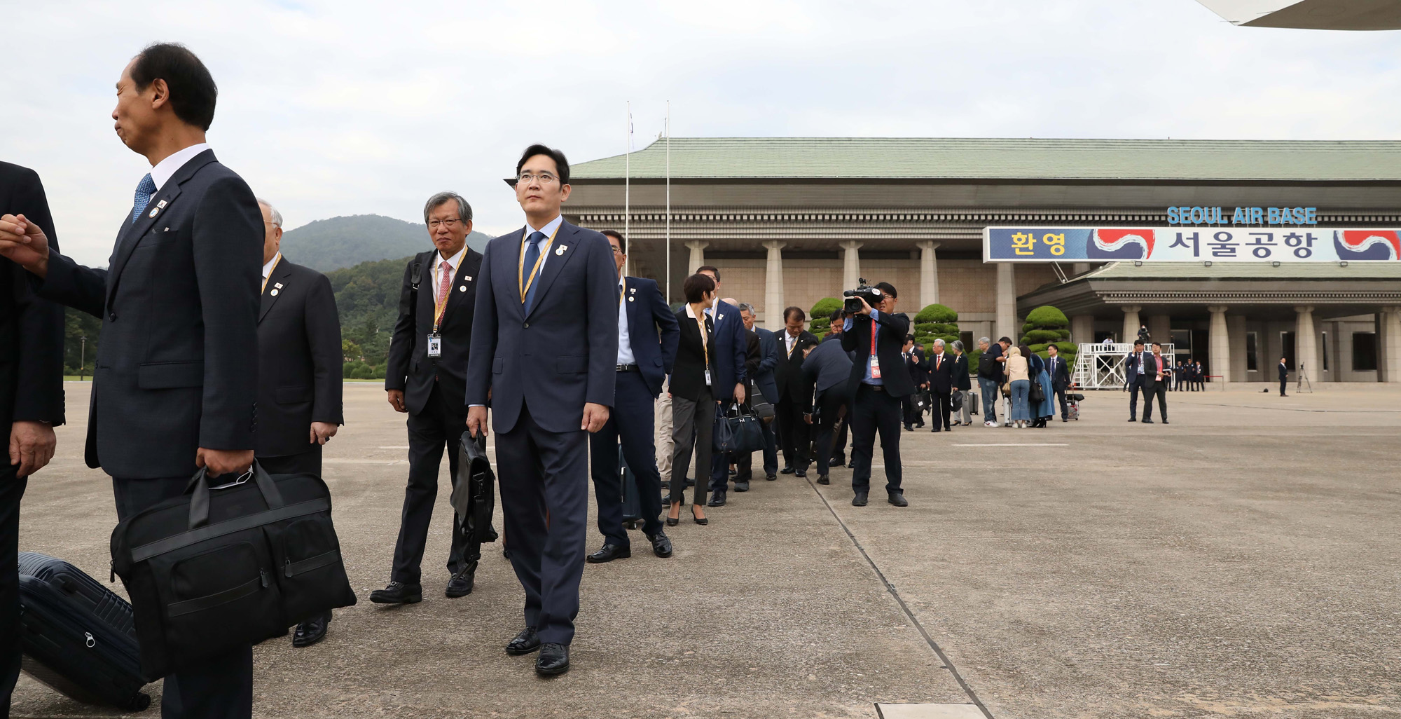 남북정상회담;평양;공항;환송;서울공항;특별수행단