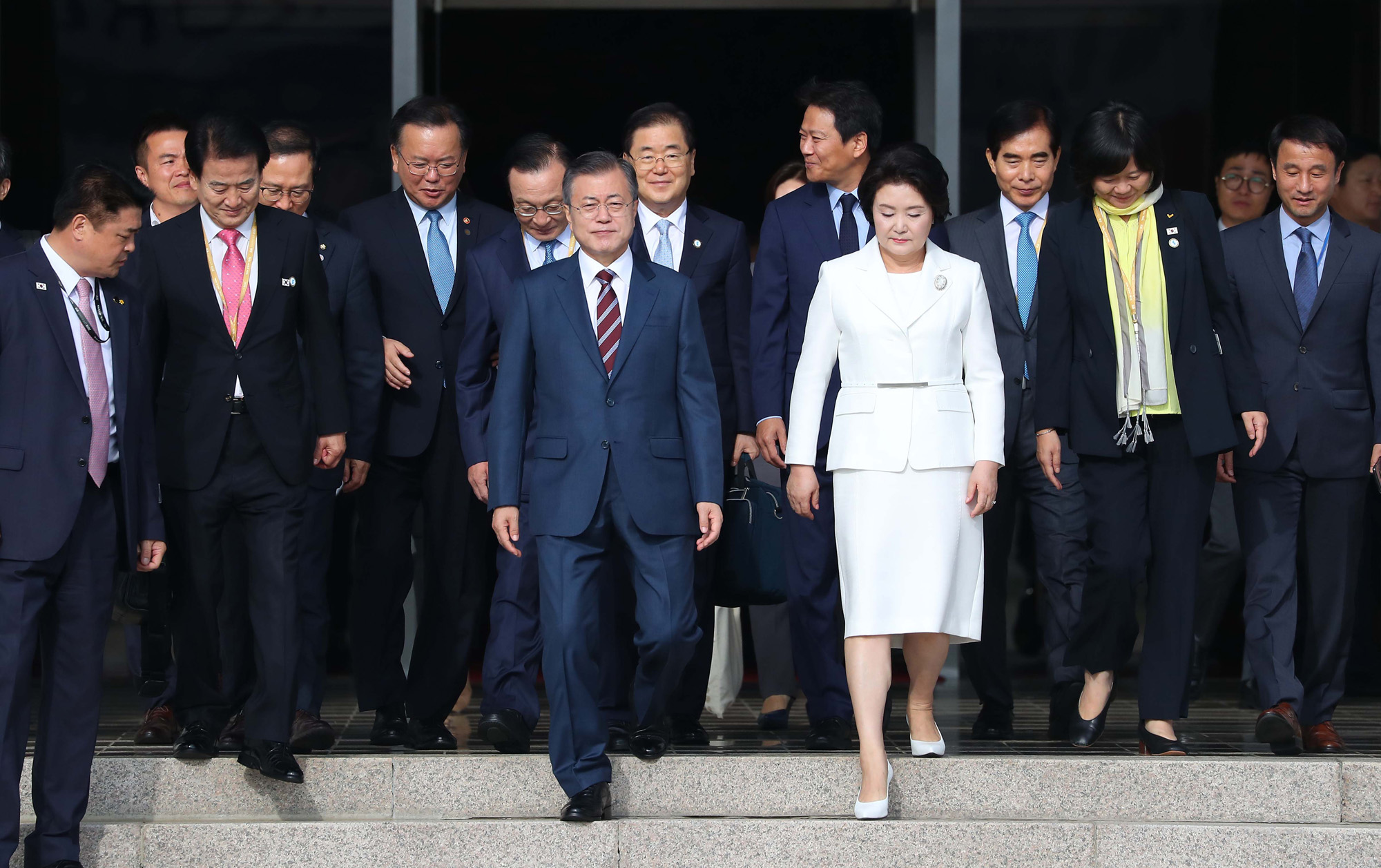남북정상회담;평양;공항;환송;서울공항;특별수행단