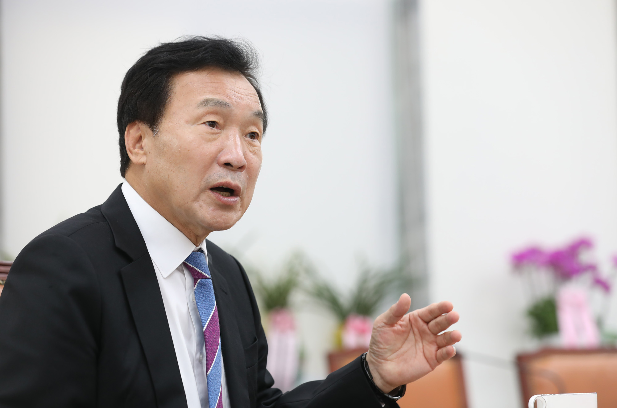 정치국회;손학규;바른미래당대표;인터뷰