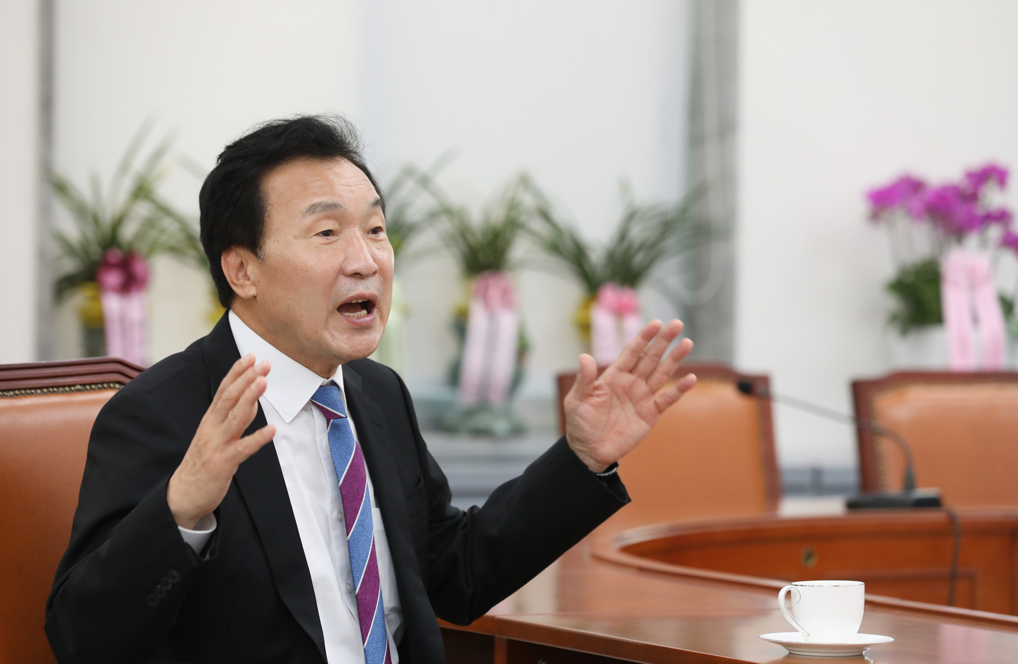 정치국회;손학규;바른미래당대표;인터뷰