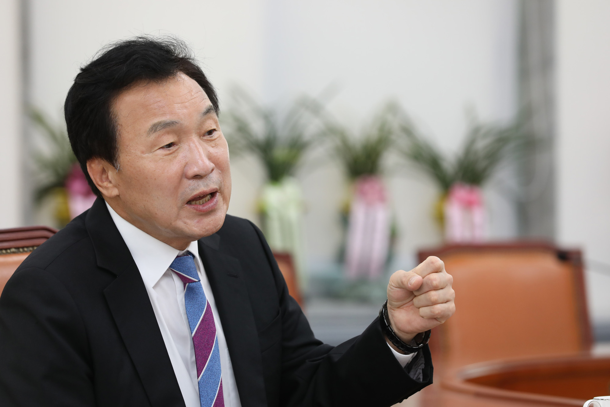 정치국회;손학규;바른미래당대표;인터뷰