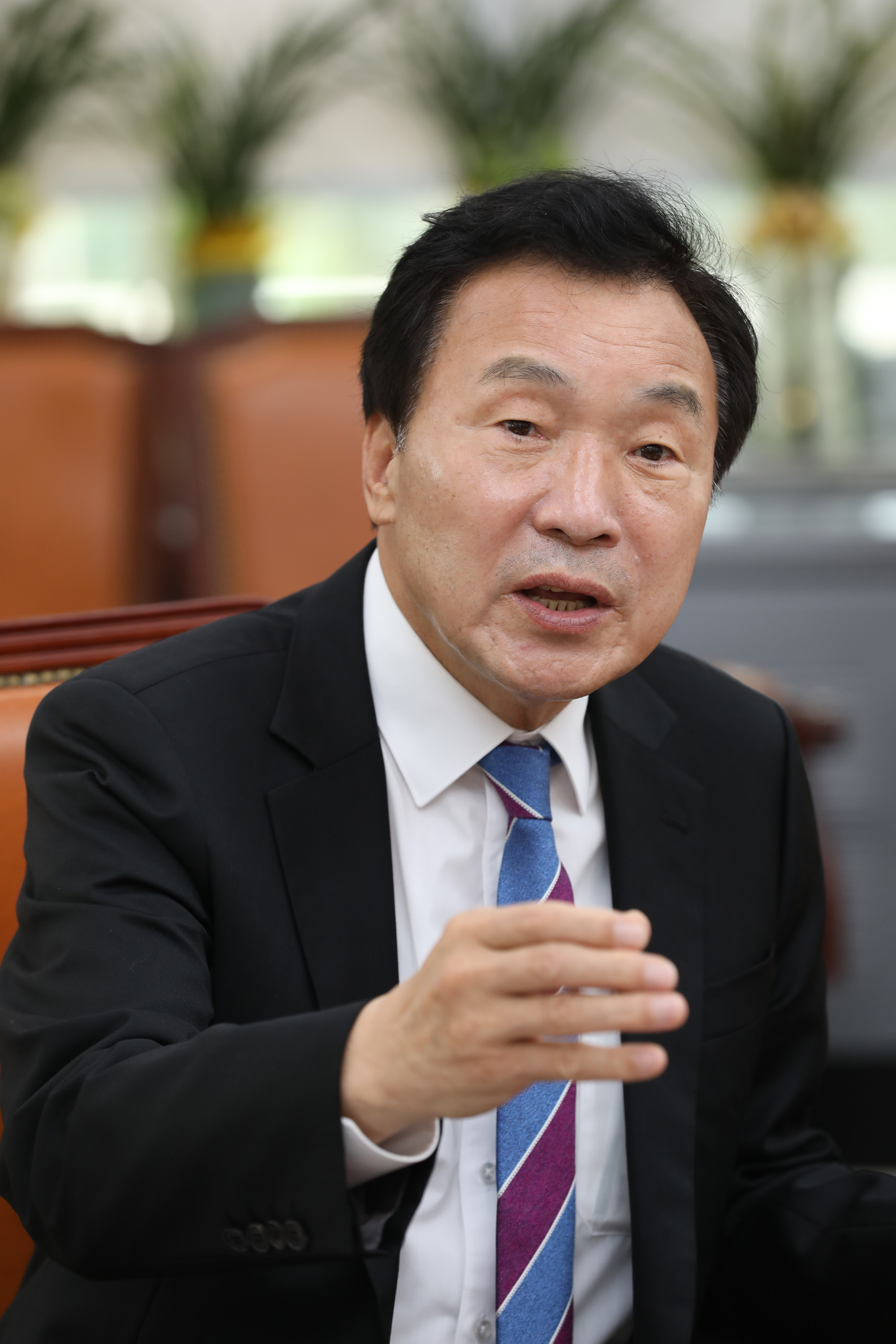 정치국회;손학규;바른미래당대표;인터뷰