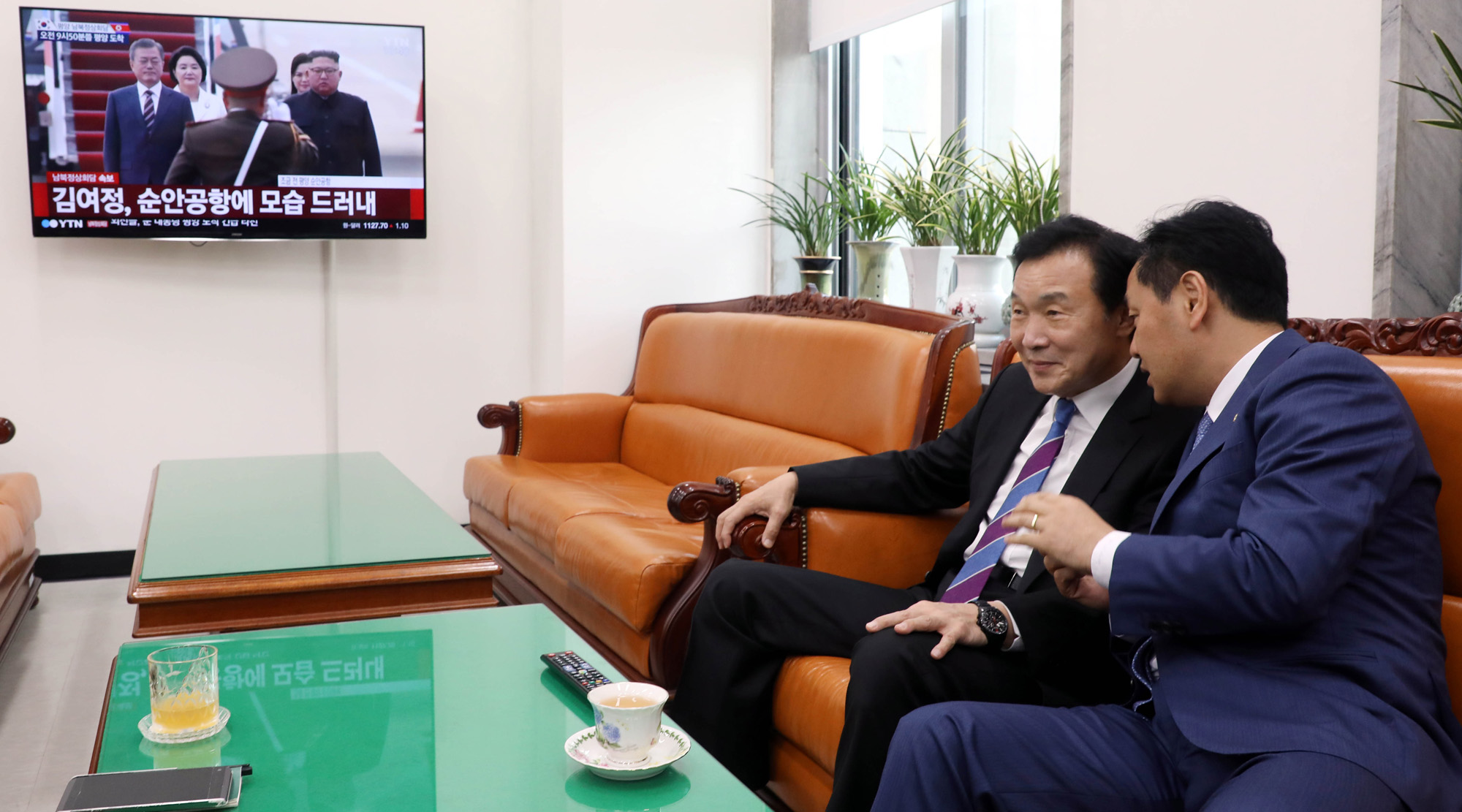 정치국회;손학규대표;남북정상회담